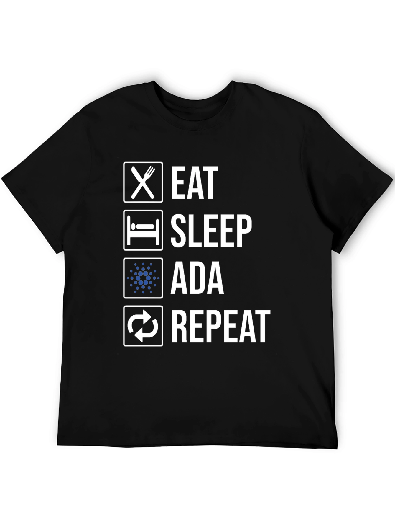 Eat Sleep ADA Repeat T-Shirt