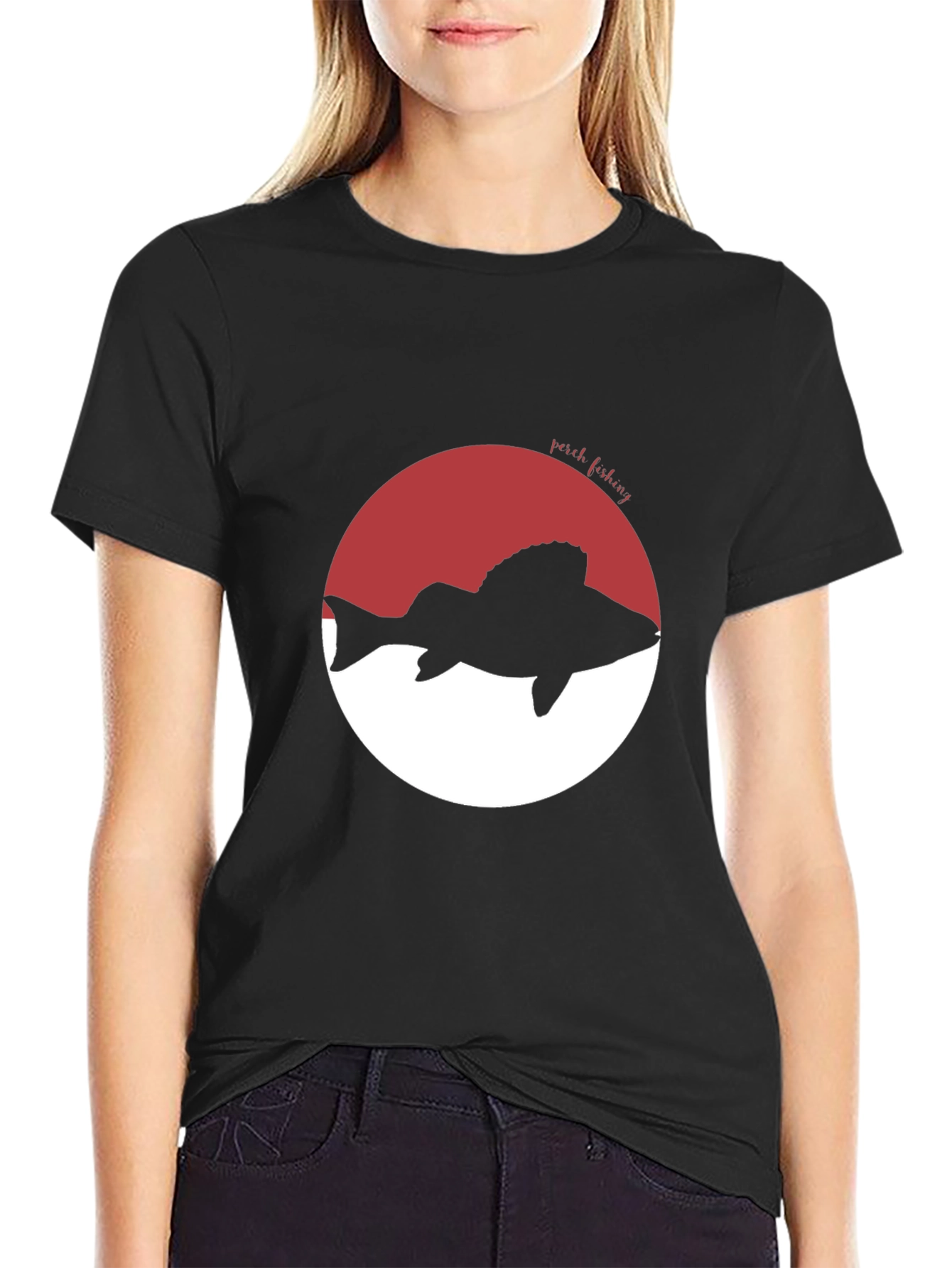 Perch Fishing Graphic Tee - Stylish Anglers Apparel