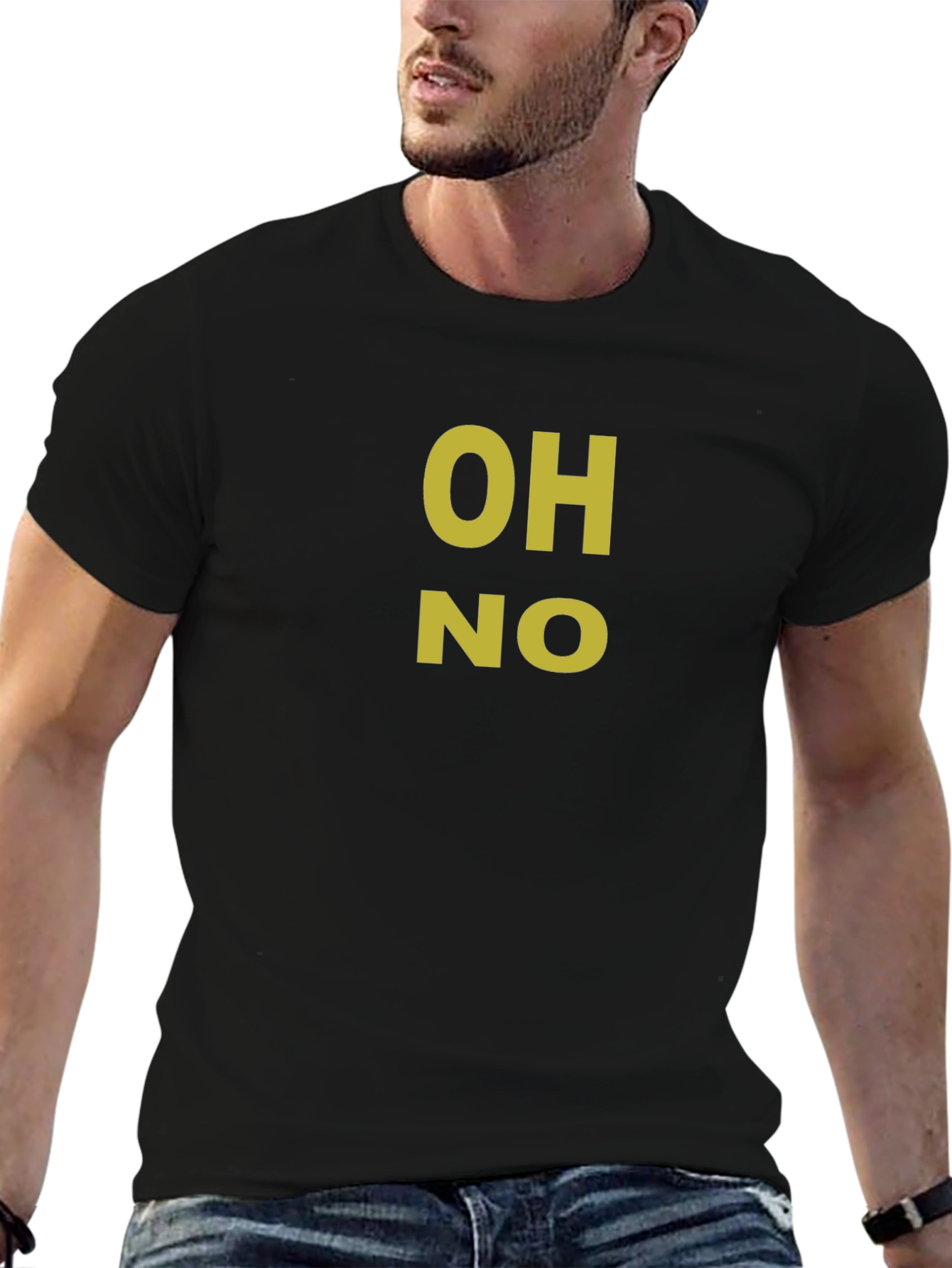 OH NO Graphic Tee - Funny Novelty T-Shirt
