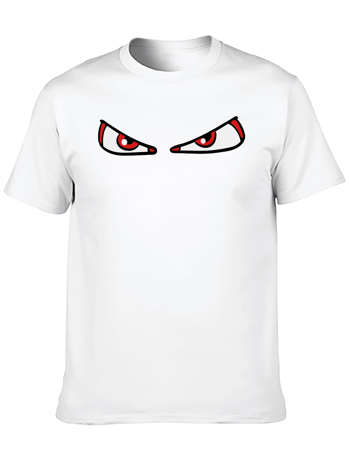 Mens Evil Eye Graphic Black T-Shirt