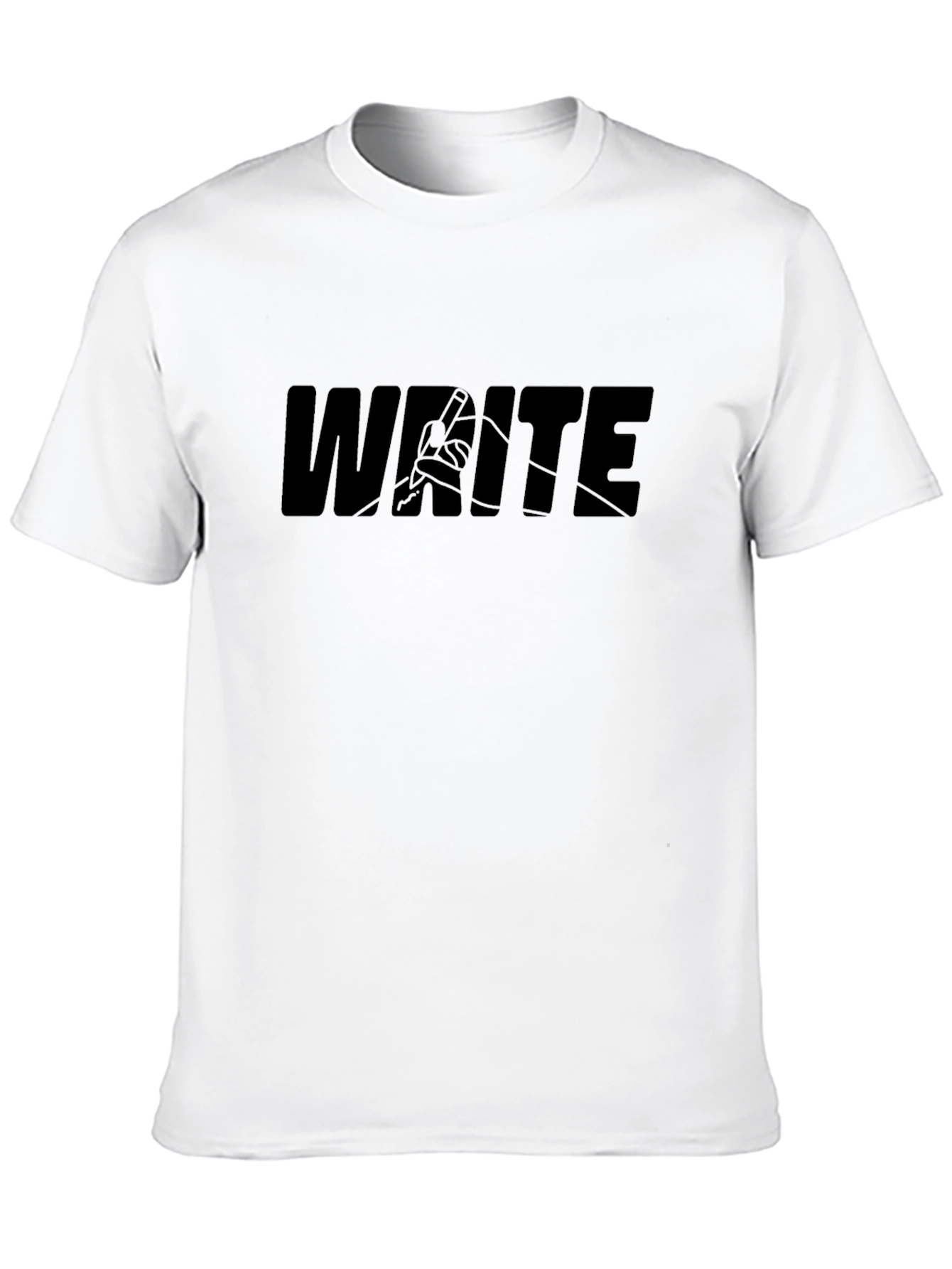 Write T-Shirt - Black Graphic Tee