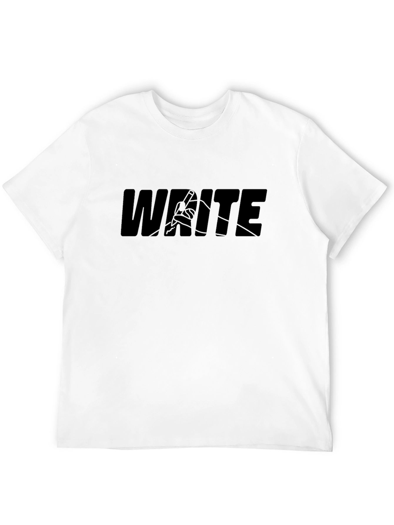 Write T-Shirt - Black Graphic Tee