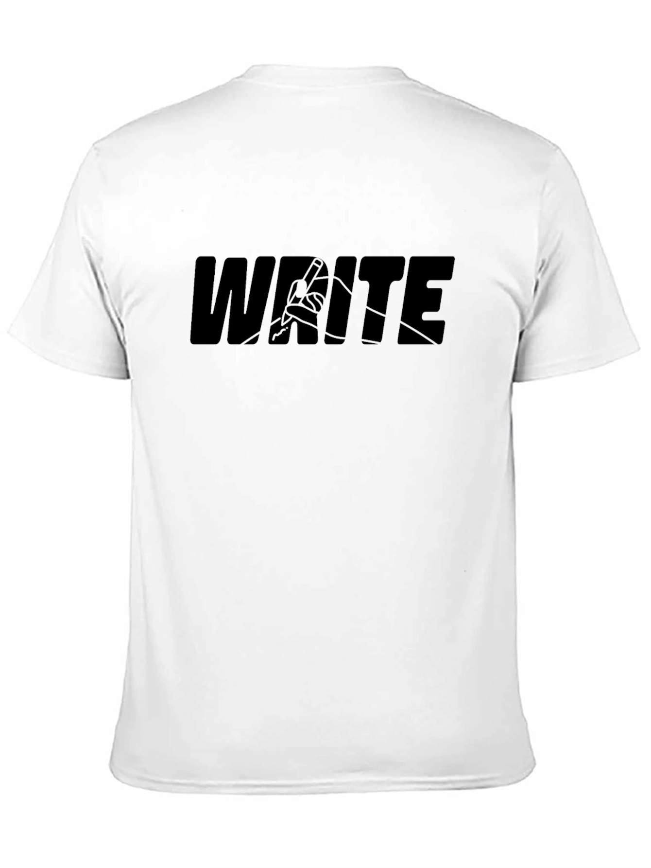 Write T-Shirt - Black Graphic Tee