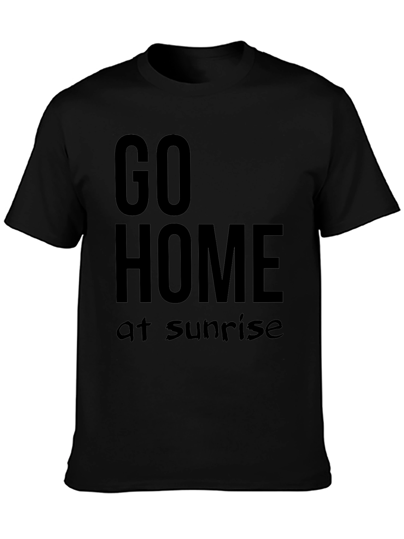 Go Home At Sunrise Graphic Tee
