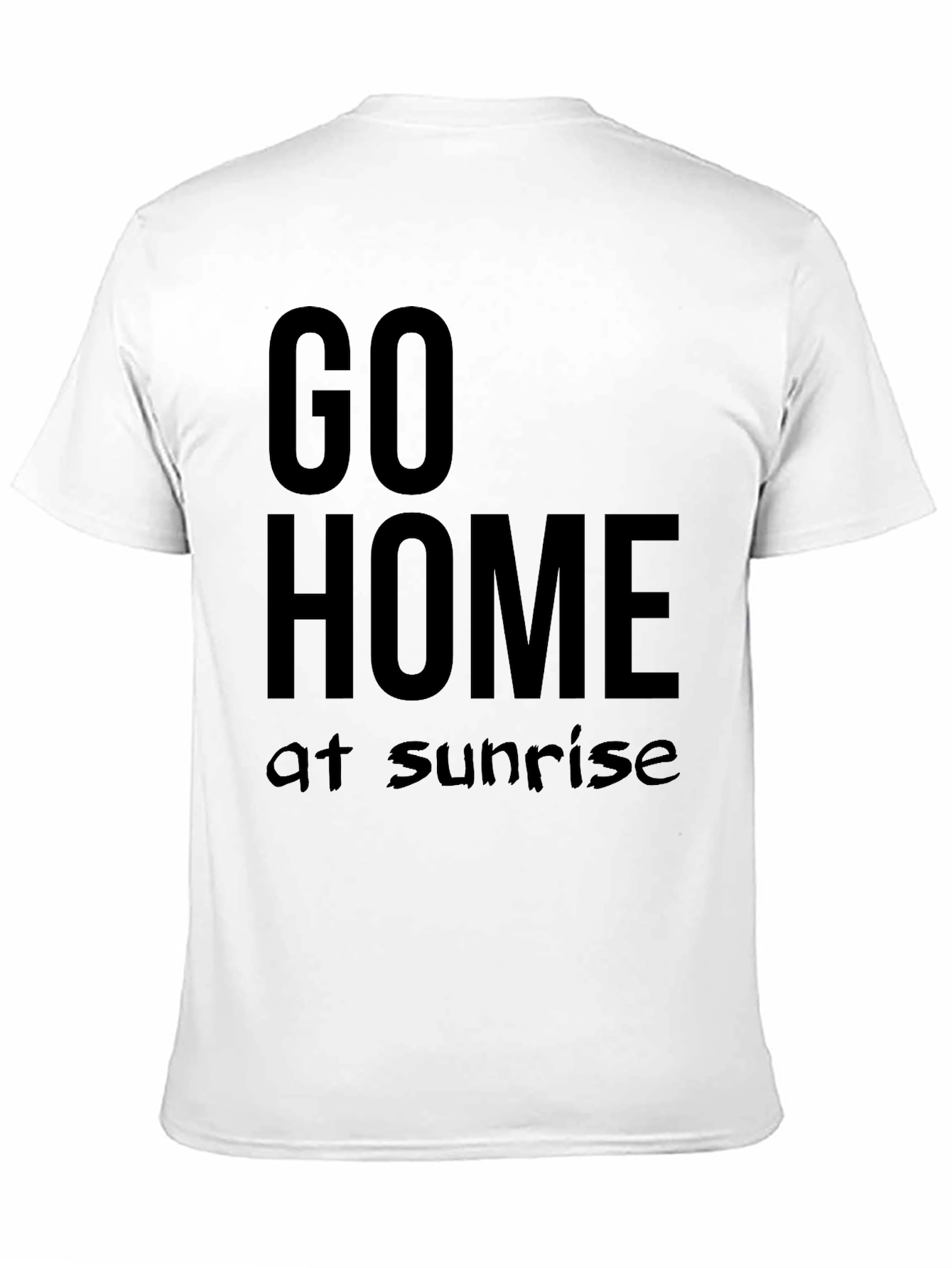 Go Home At Sunrise Graphic Tee