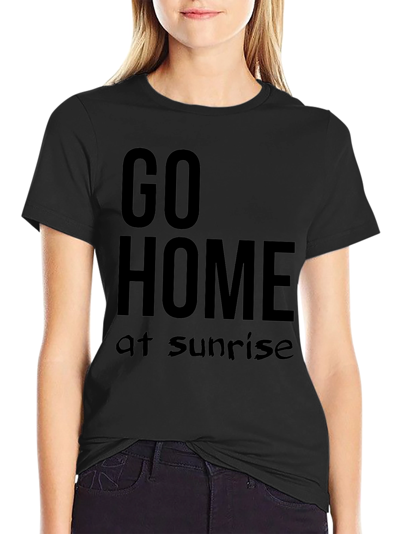 Go Home At Sunrise Graphic Tee