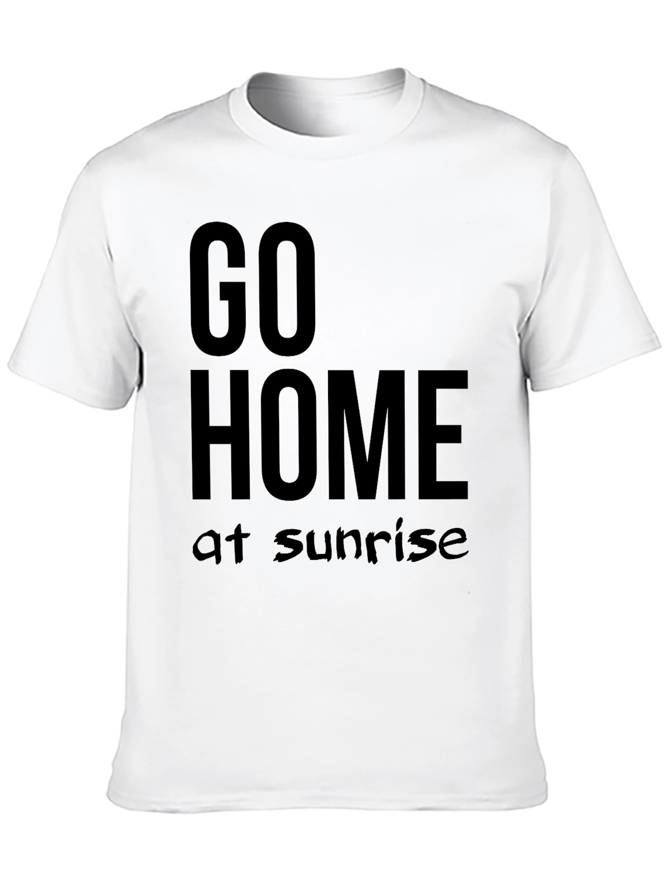 Go Home At Sunrise Graphic Tee