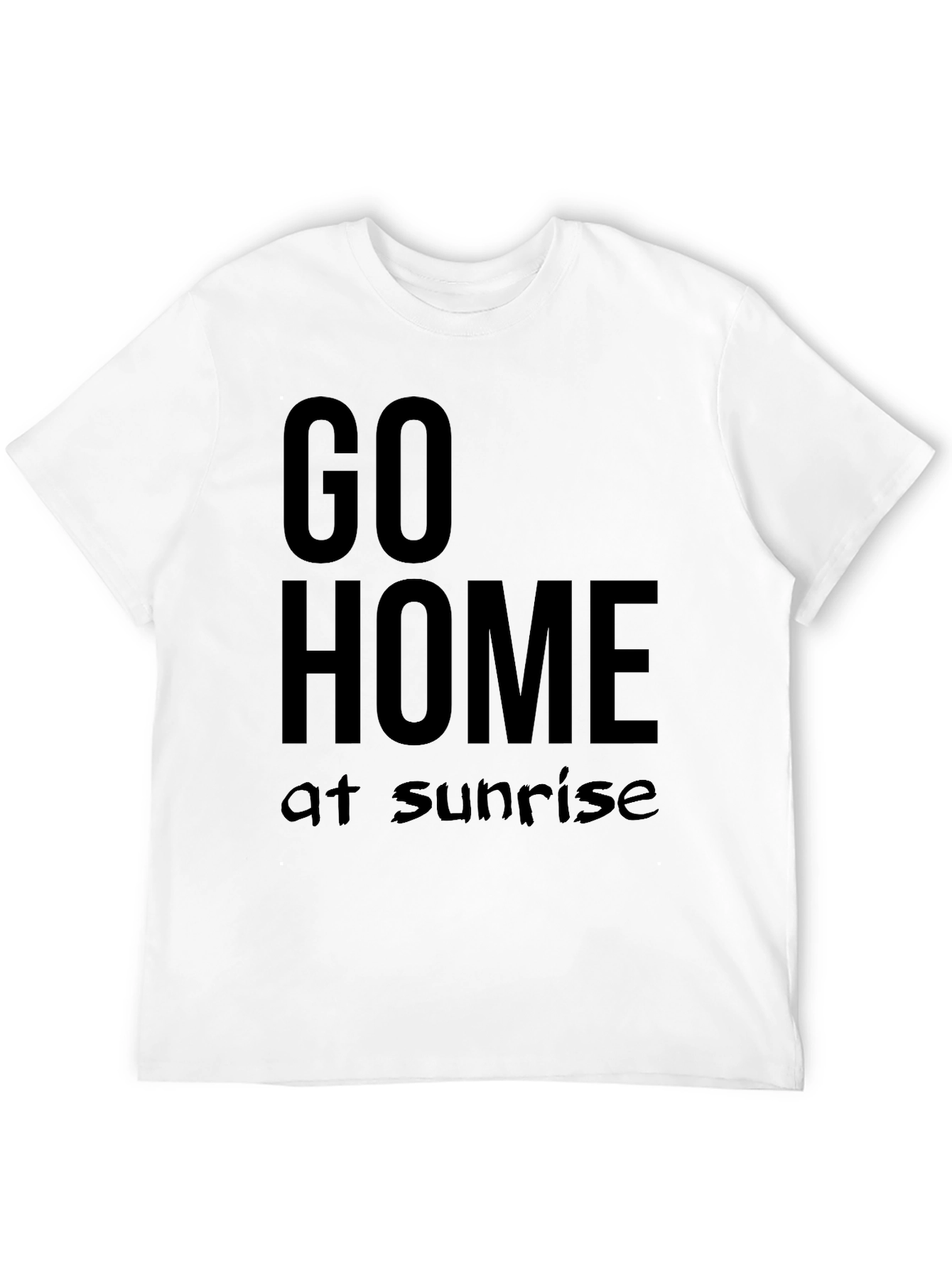 Go Home At Sunrise Graphic Tee