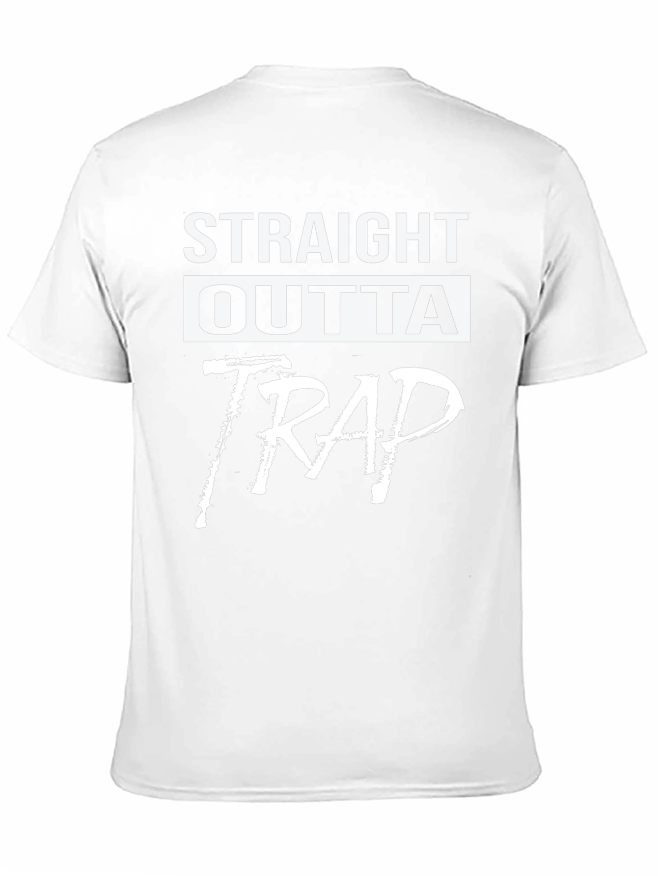 Straight Outta Trap Black T-Shirt