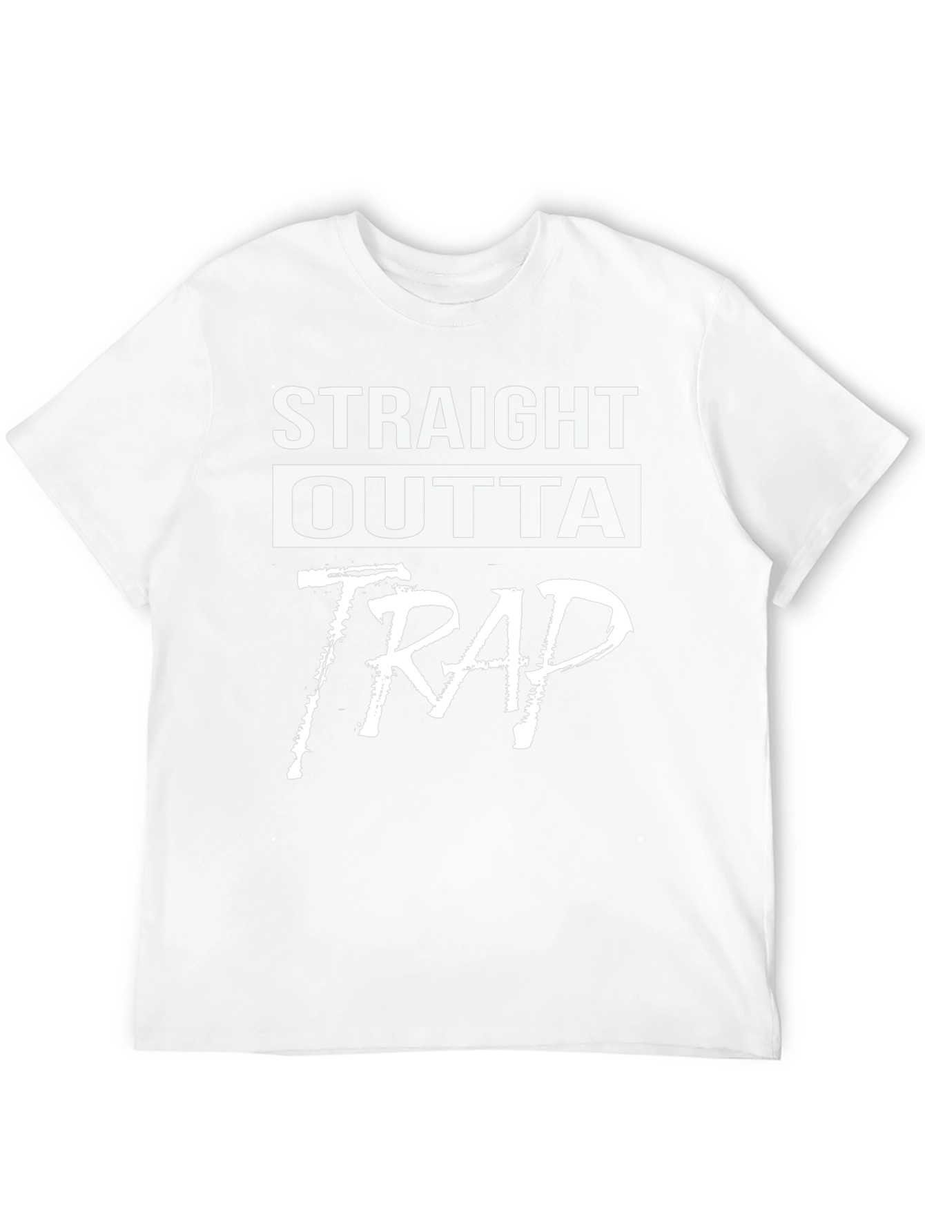 Straight Outta Trap Black T-Shirt