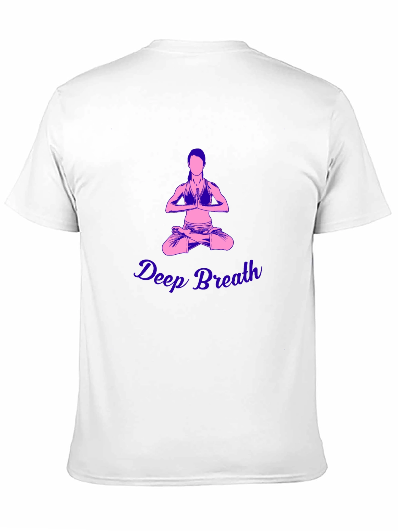 Deep Breath Yoga Graphic Tee - Meditate in Style