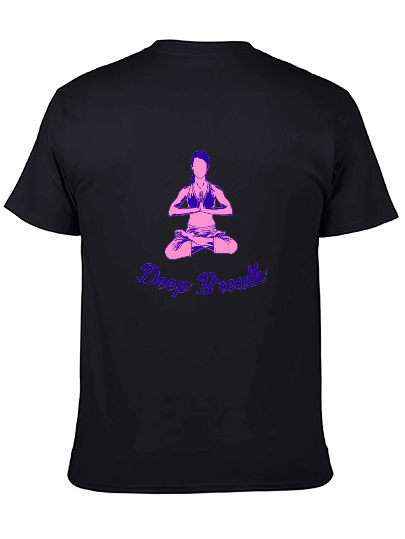 Deep Breath Yoga Graphic Tee - Meditate in Style