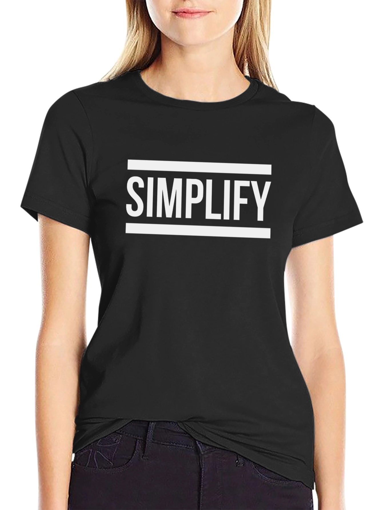 Simplify Graphic T-Shirt - Minimalist Design