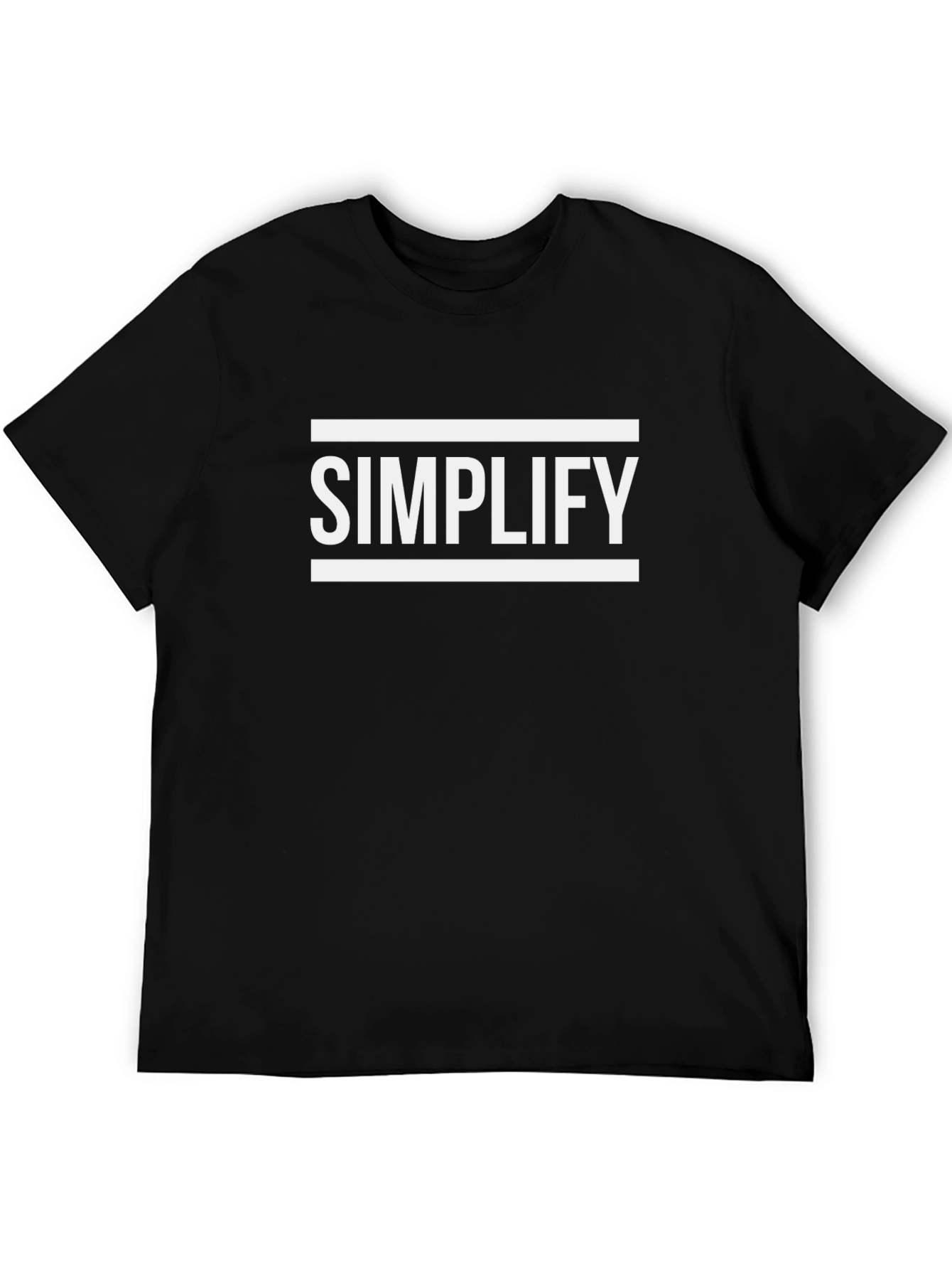 Simplify Graphic T-Shirt - Minimalist Design