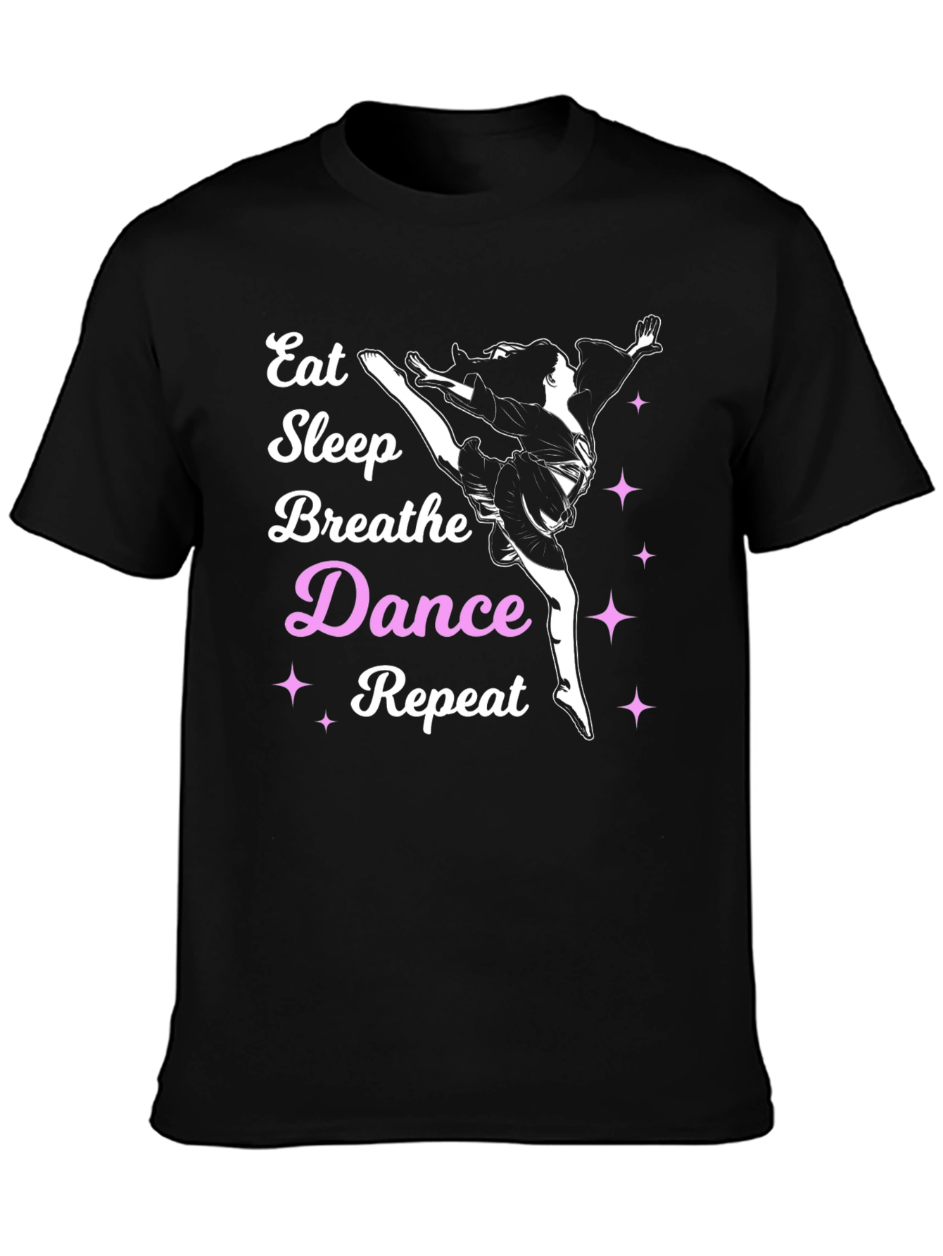Eat Sleep Dance Repeat Graphic Tee