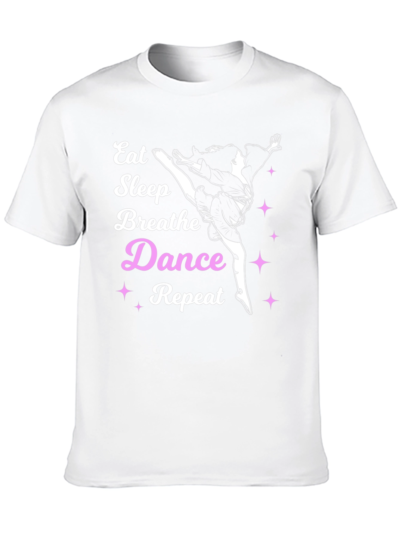 Eat Sleep Dance Repeat Graphic Tee