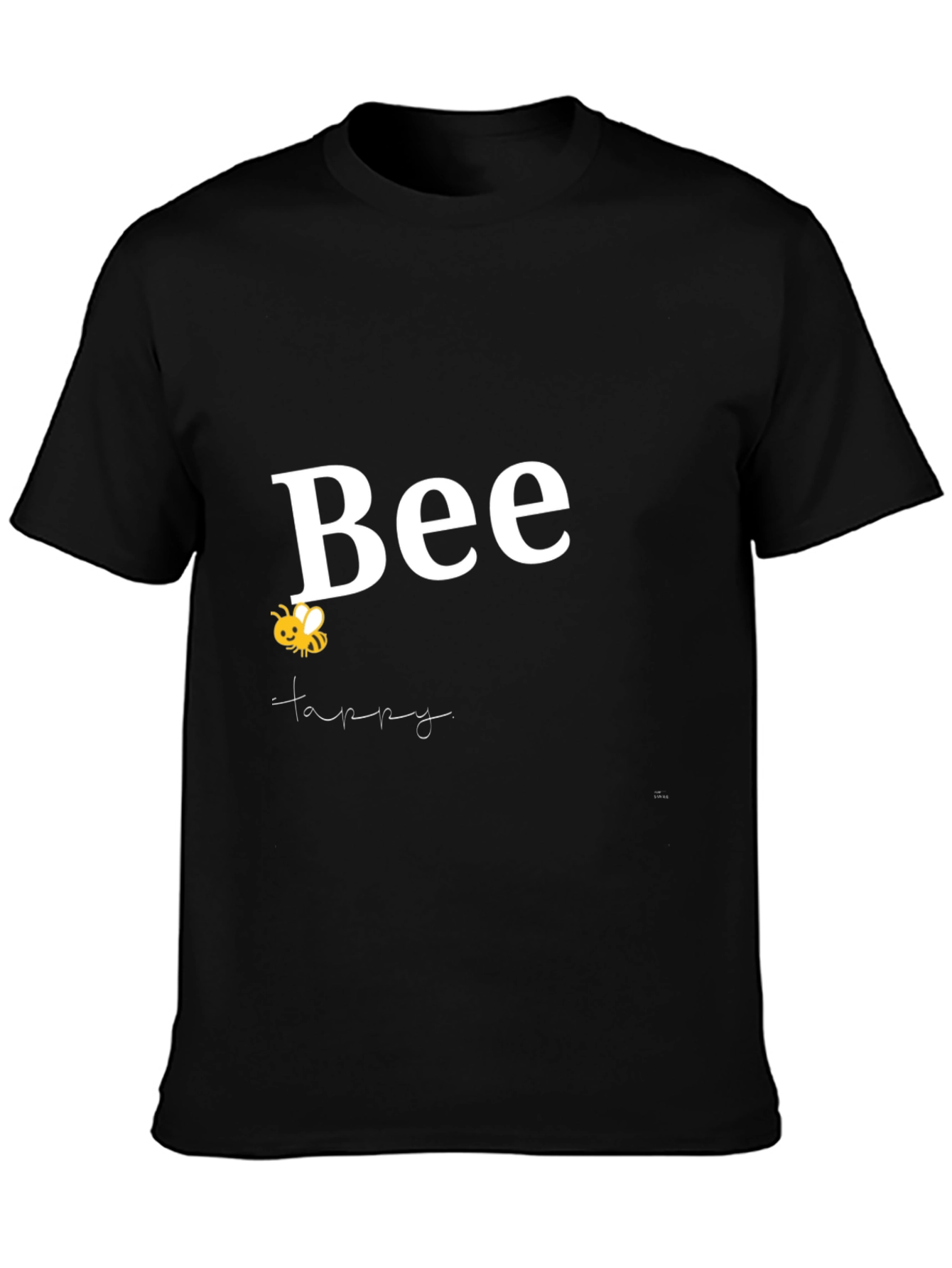 Bee Happy Graphic T-Shirt - Comfort Fit