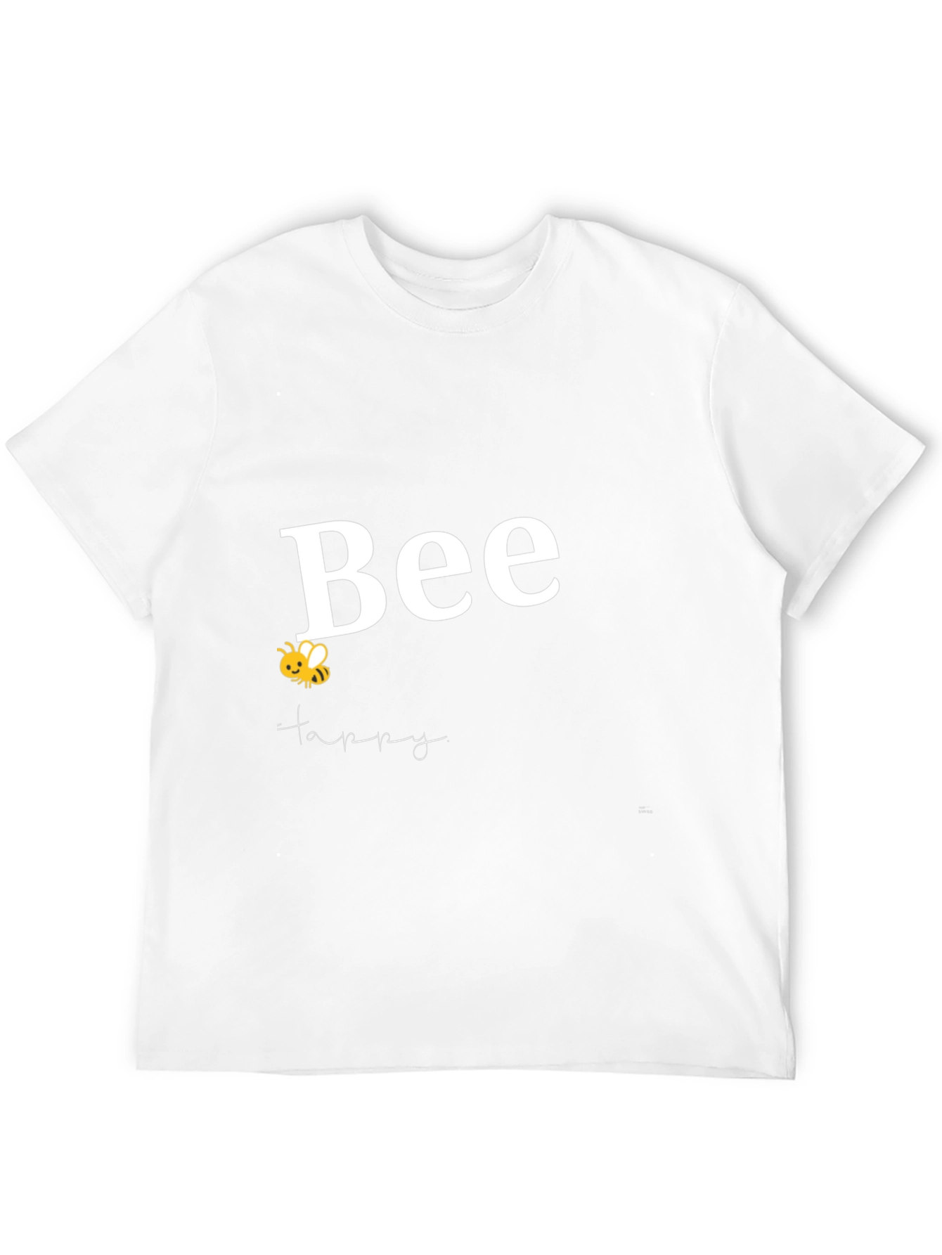 Bee Happy Graphic T-Shirt - Comfort Fit