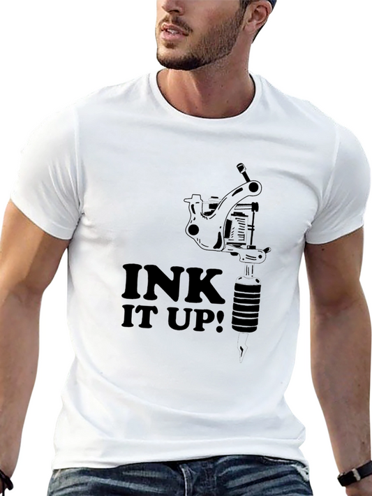 Ink It Up Graphic Tee - Tattoo Lovers Black T-Shirt