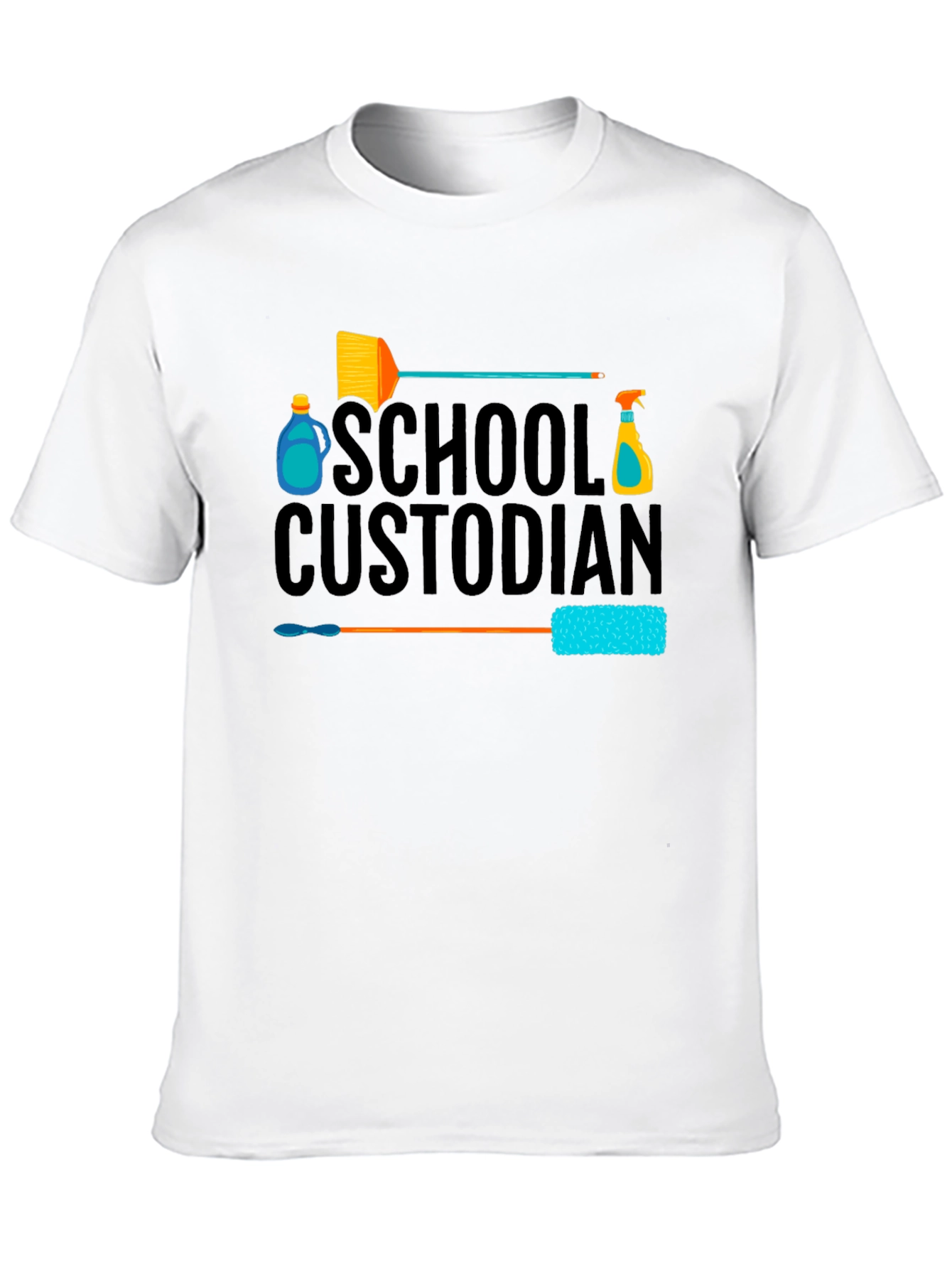 School Custodian Graphic T-Shirt