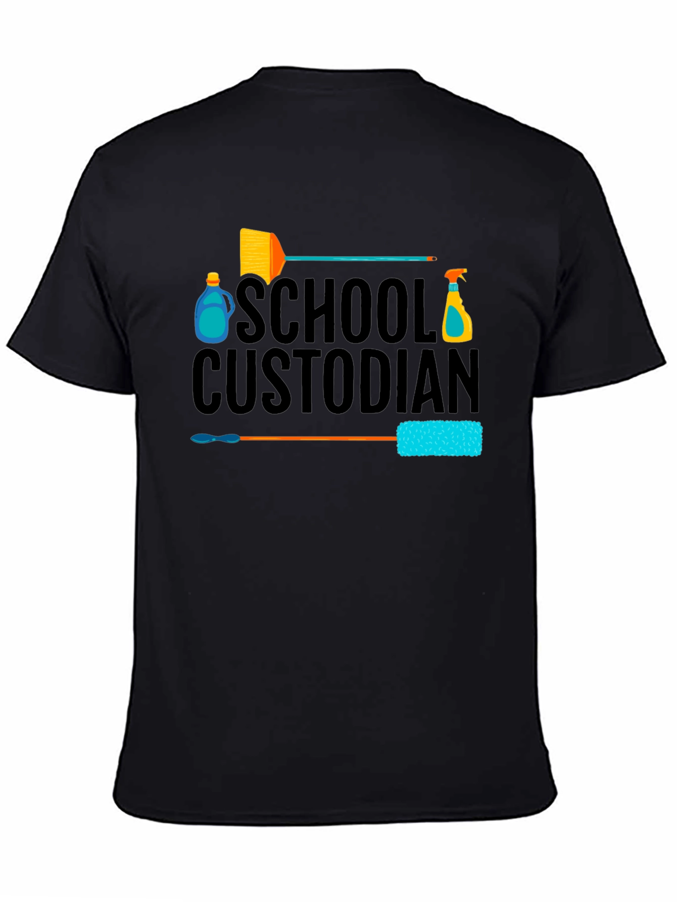 School Custodian Graphic T-Shirt