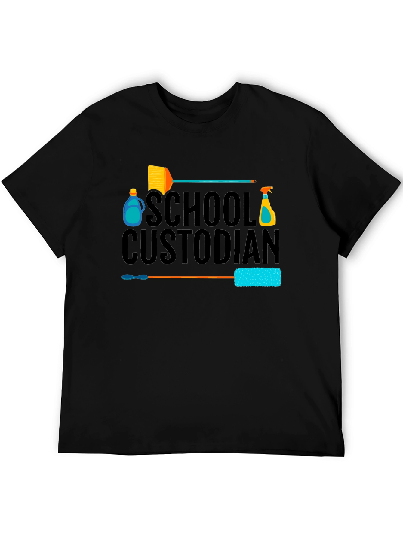 School Custodian Graphic T-Shirt