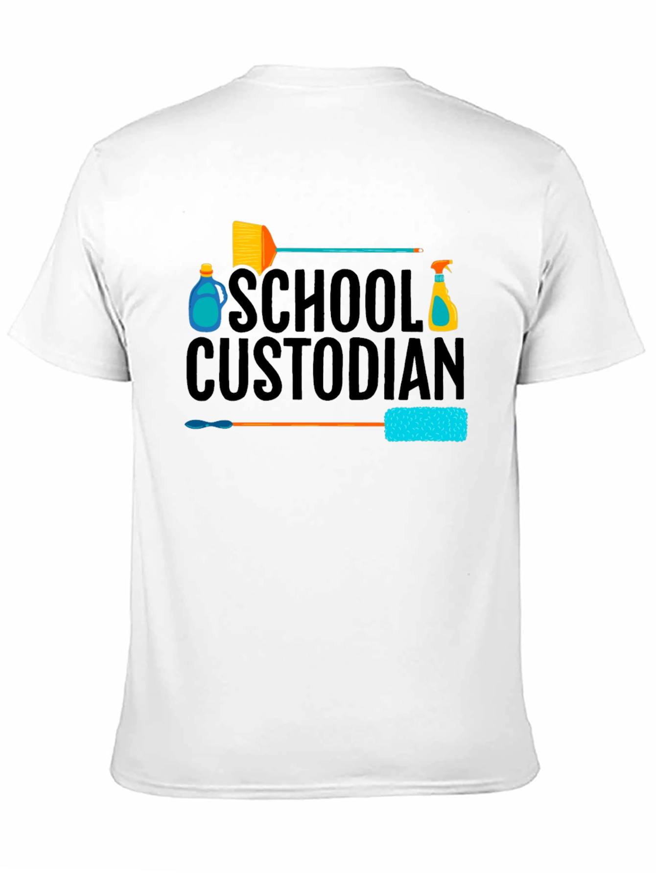 School Custodian Graphic T-Shirt