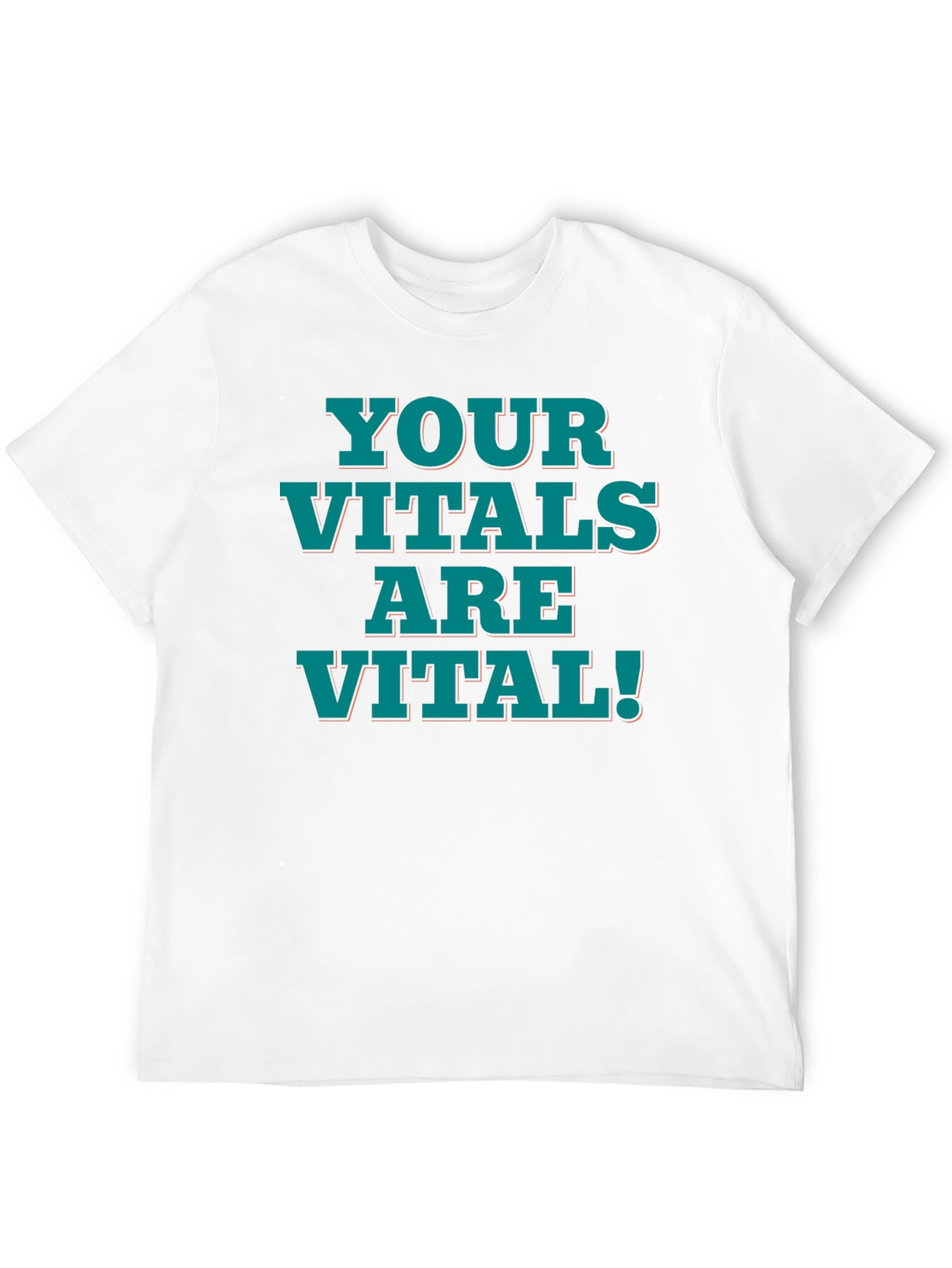 Vital Message Black T-Shirt