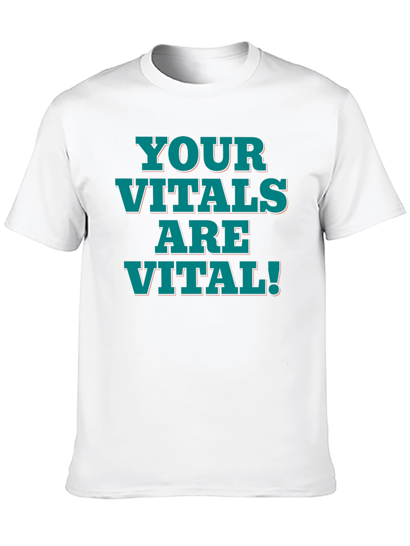 Vital Message Black T-Shirt