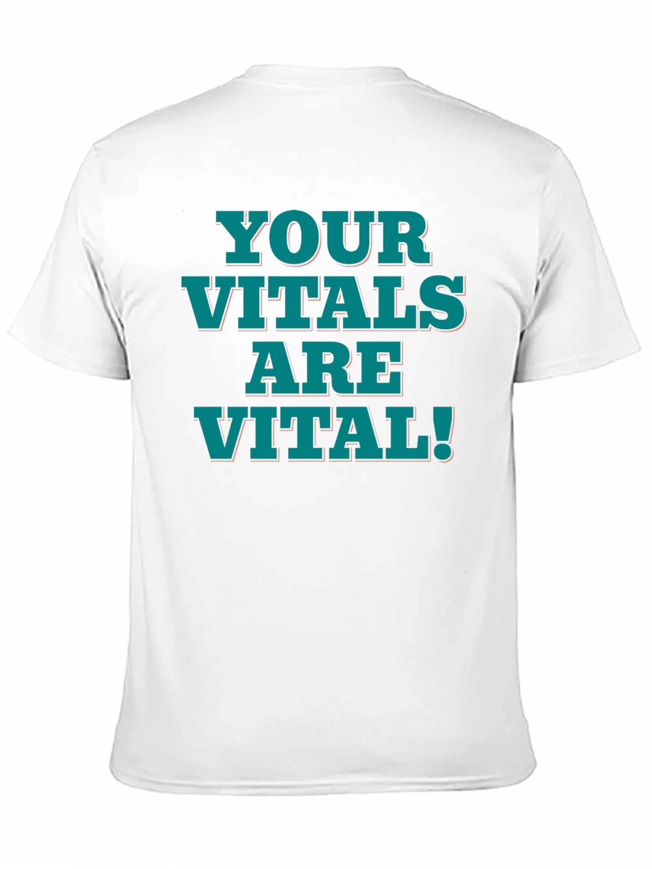 Vital Message Black T-Shirt