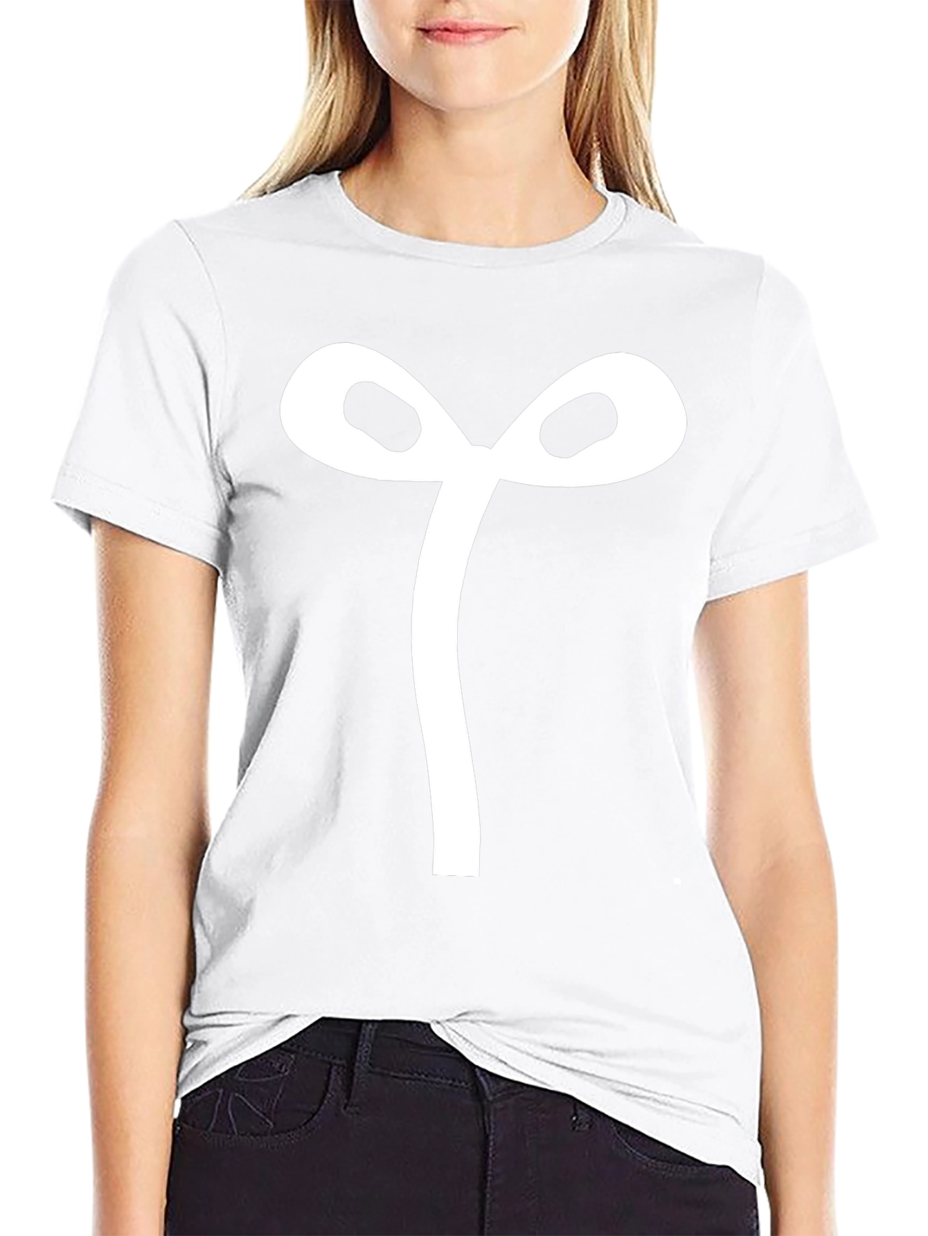 Bow Tie Graphic Tee - Mens Black T-Shirt