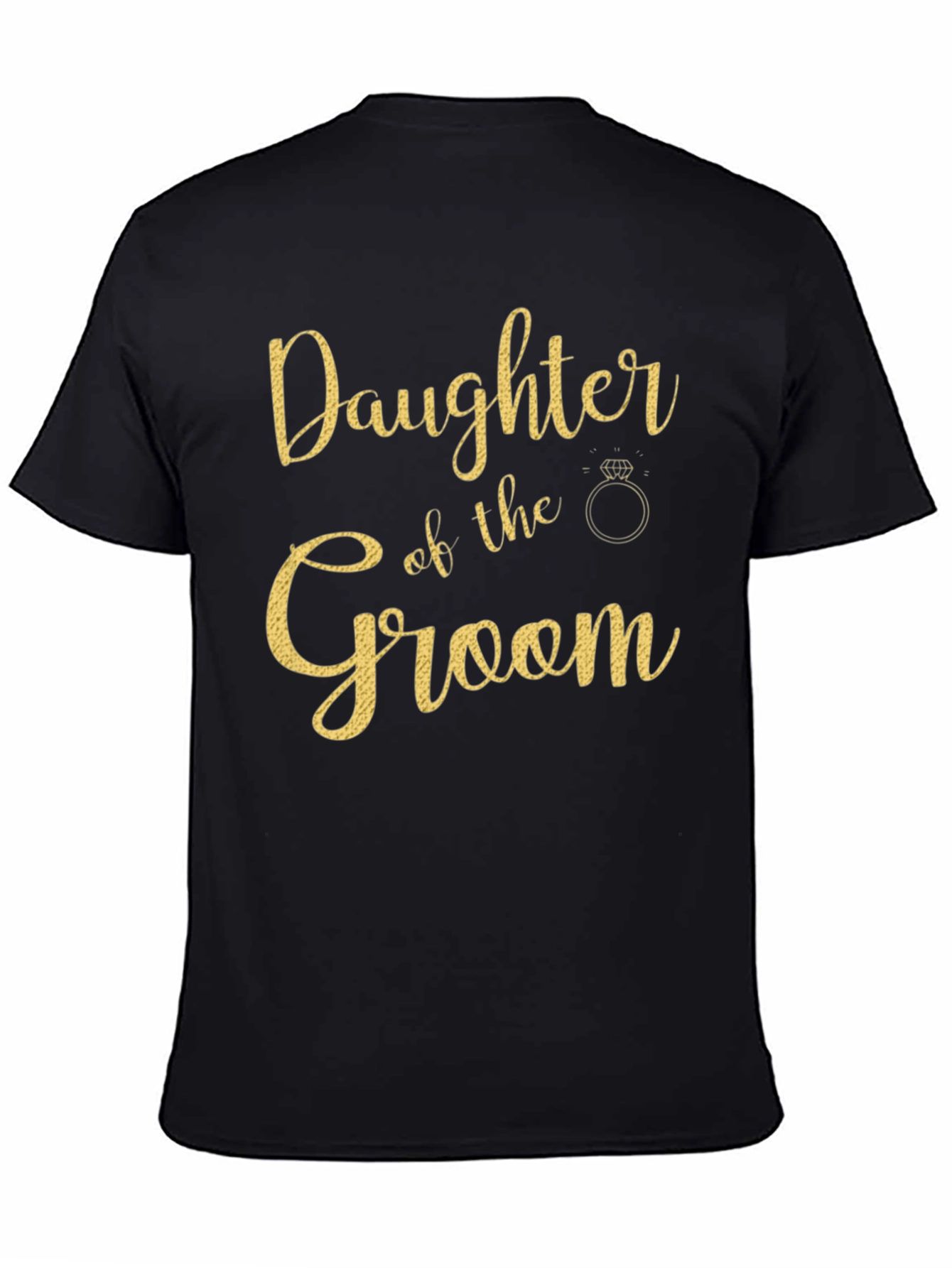 Daughter of the Groom Wedding T-Shirt