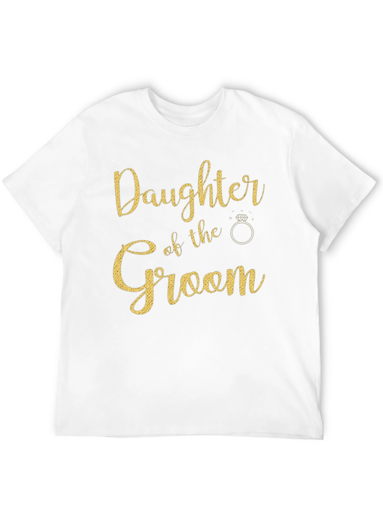 Daughter of the Groom Wedding T-Shirt