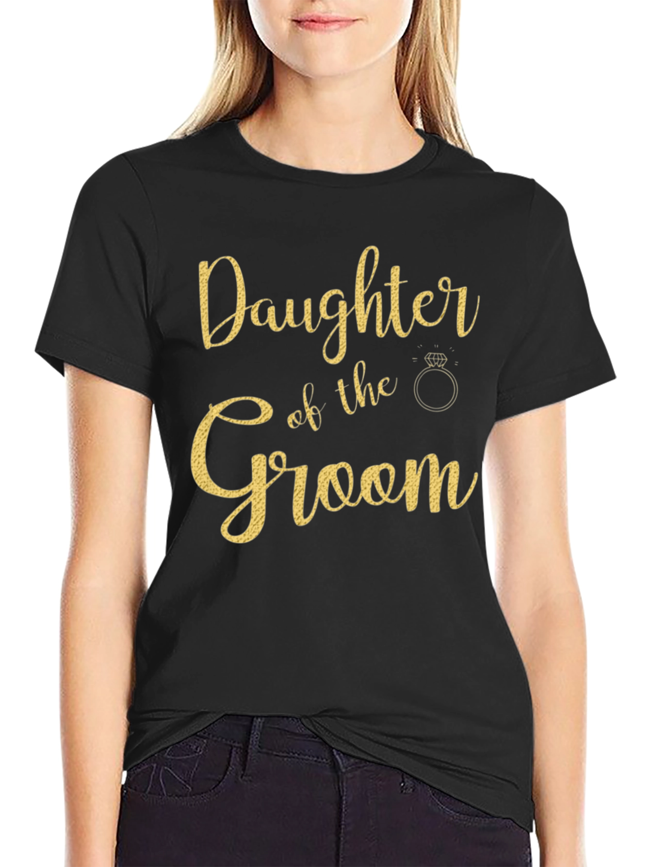 Daughter of the Groom Wedding T-Shirt