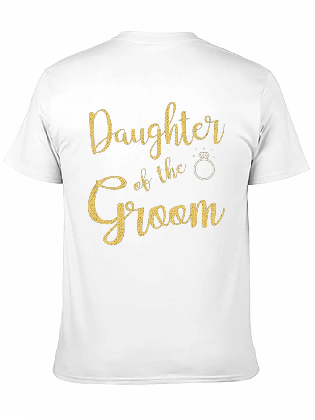 Daughter of the Groom Wedding T-Shirt