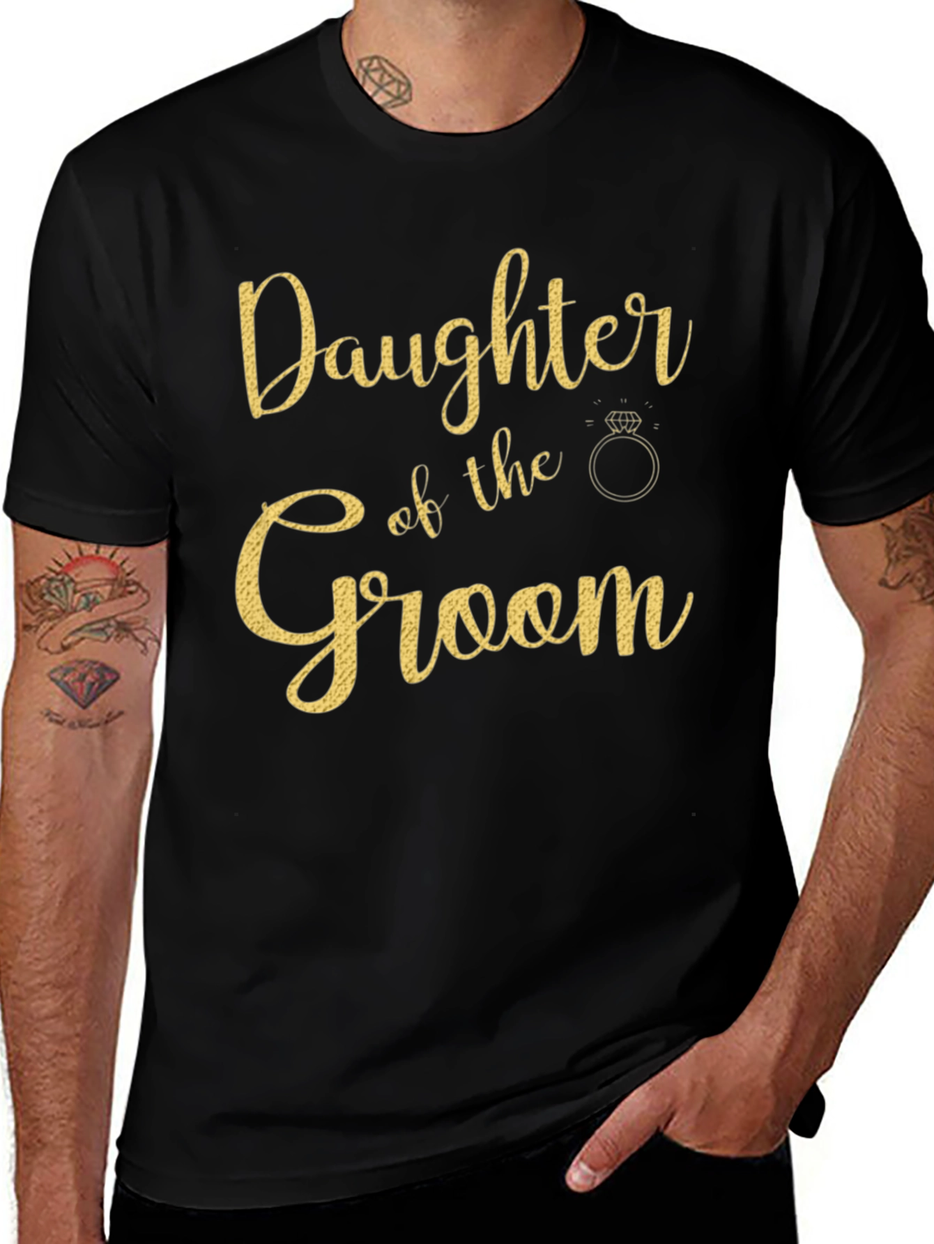 Daughter of the Groom Wedding T-Shirt