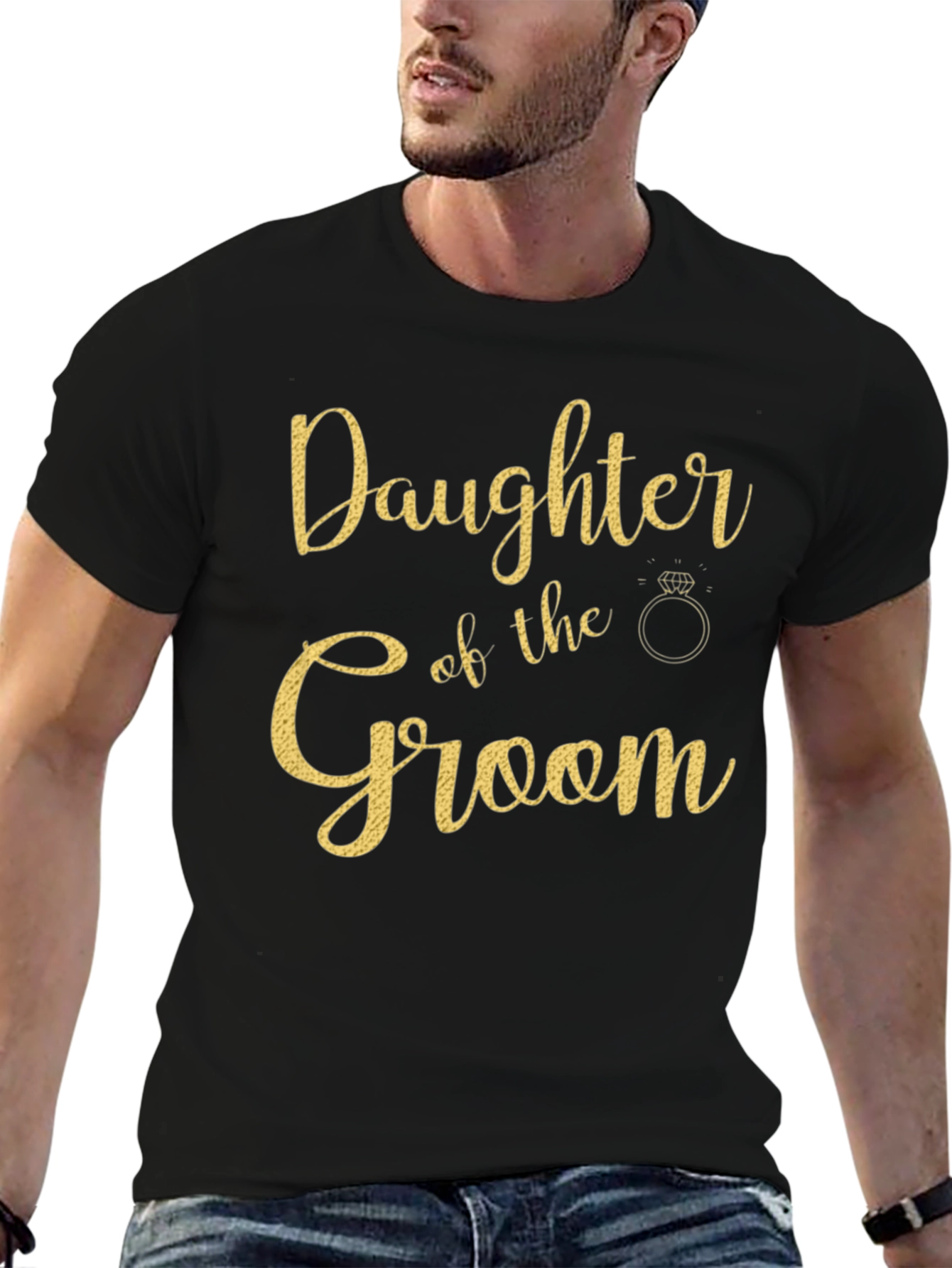 Daughter of the Groom Wedding T-Shirt