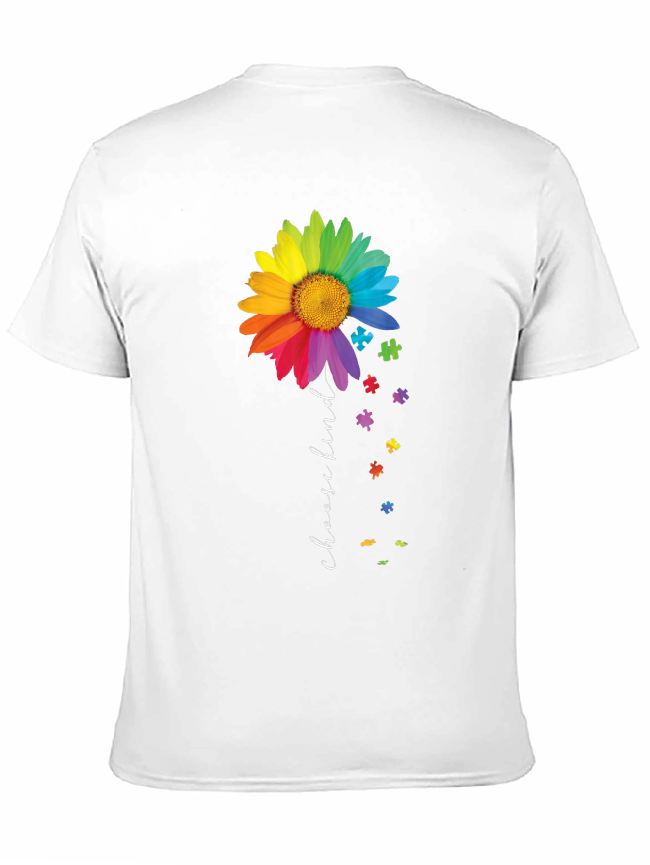 Choose Kind Autism Awareness Flower T-Shirt