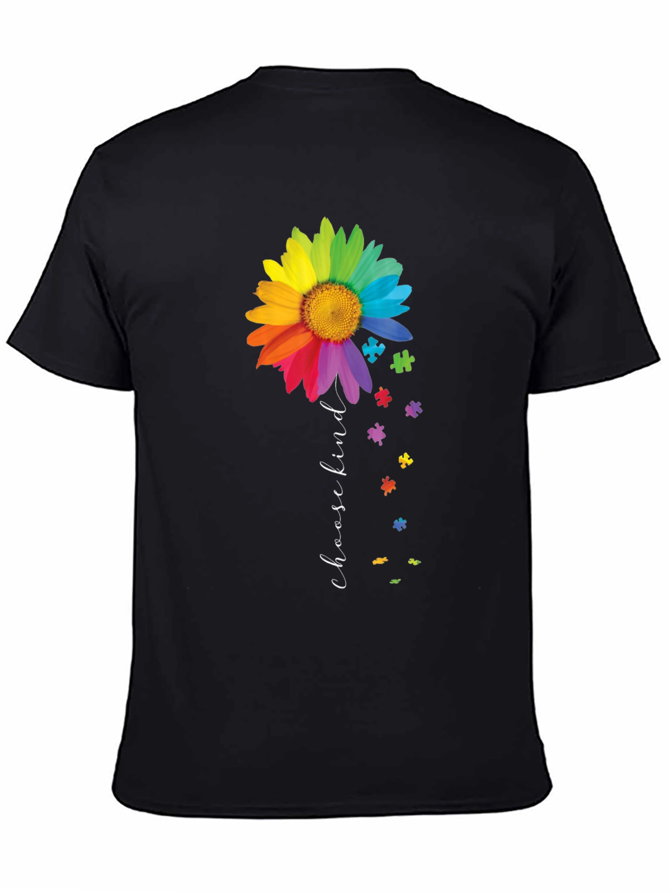 Choose Kind Autism Awareness Flower T-Shirt