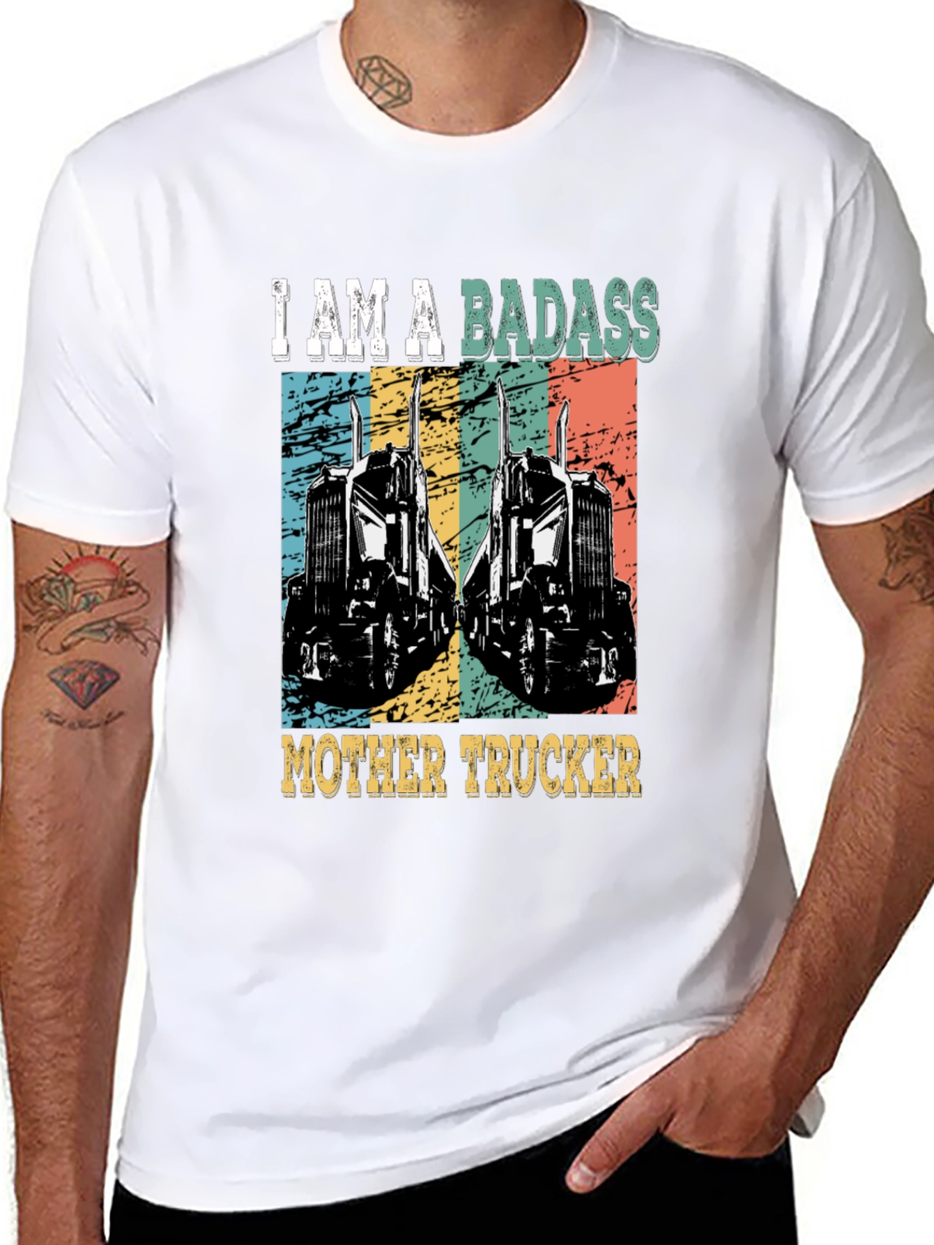 Badass Mother Trucker T-Shirt