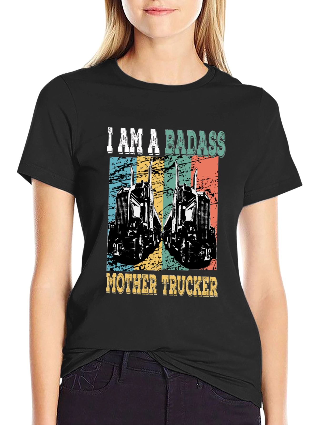 Badass Mother Trucker T-Shirt