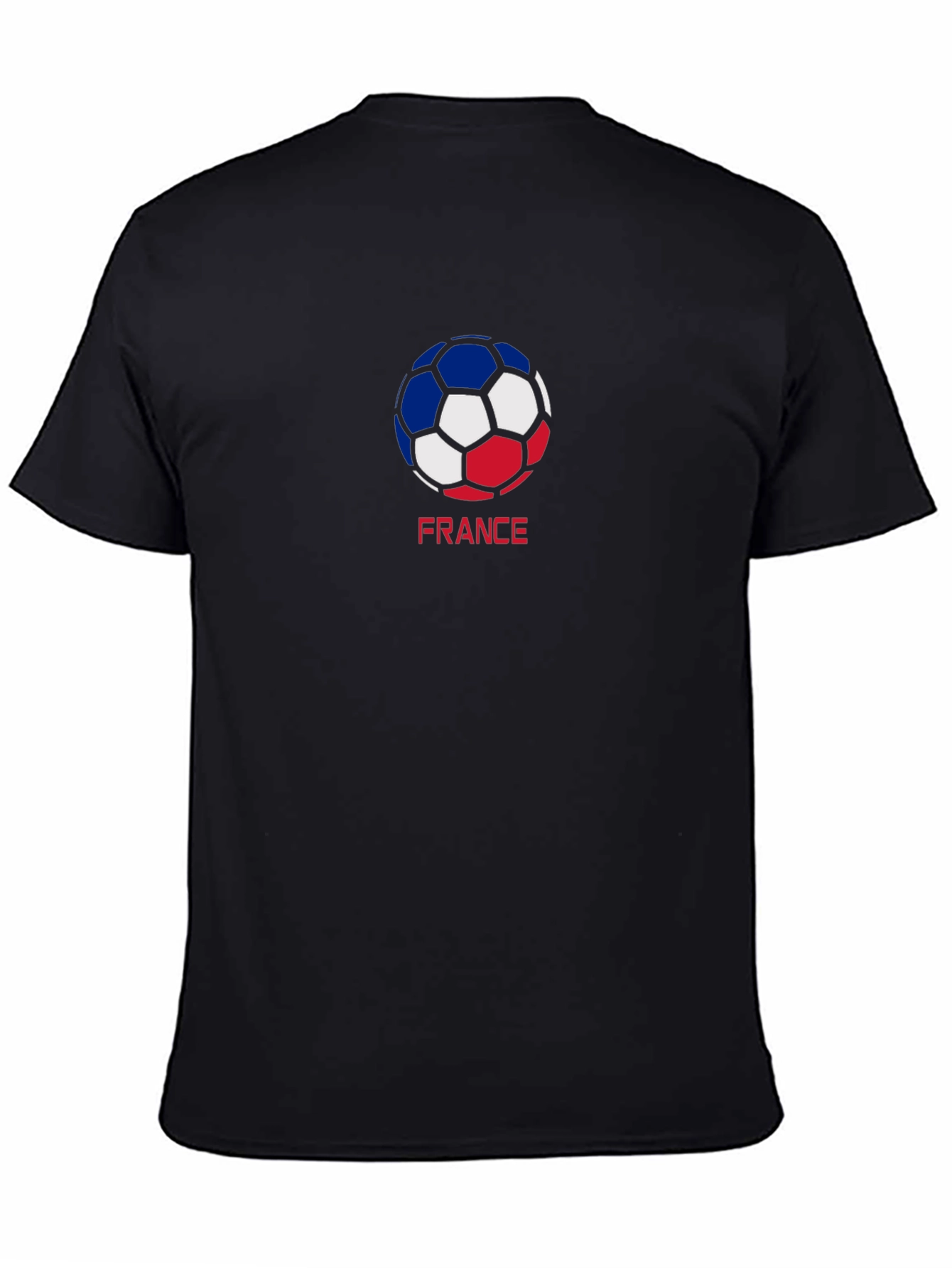 France Soccer Ball Graphic Tee - Black