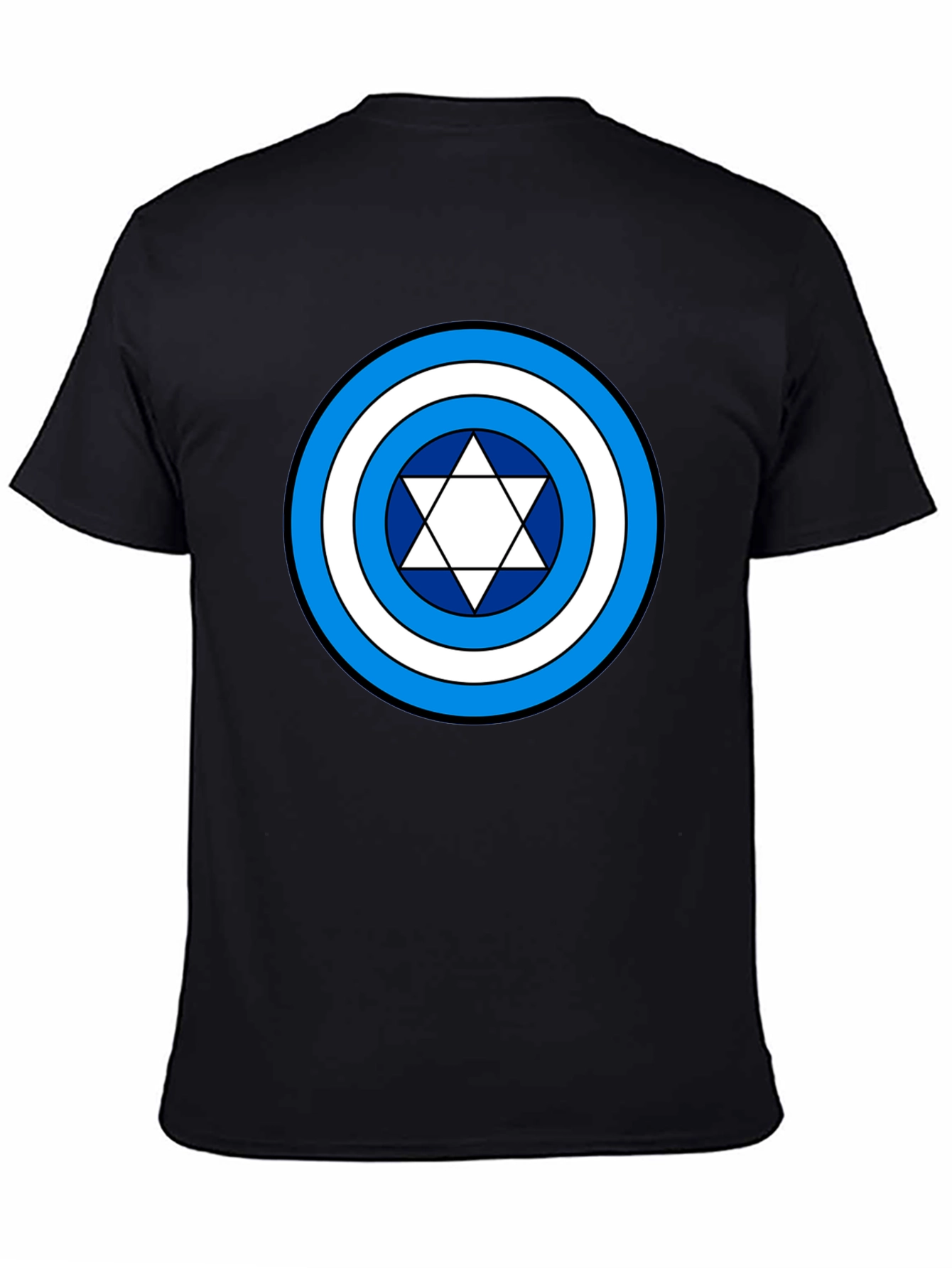 Star of David Shield Design T-Shirt