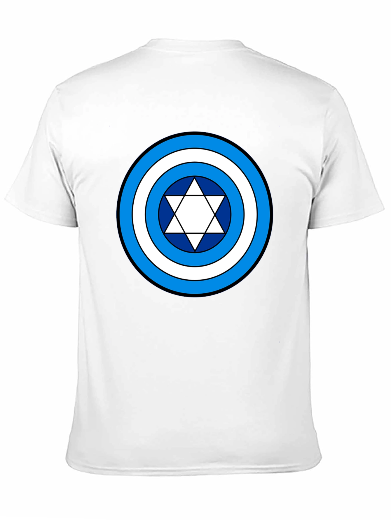 Star of David Shield Design T-Shirt