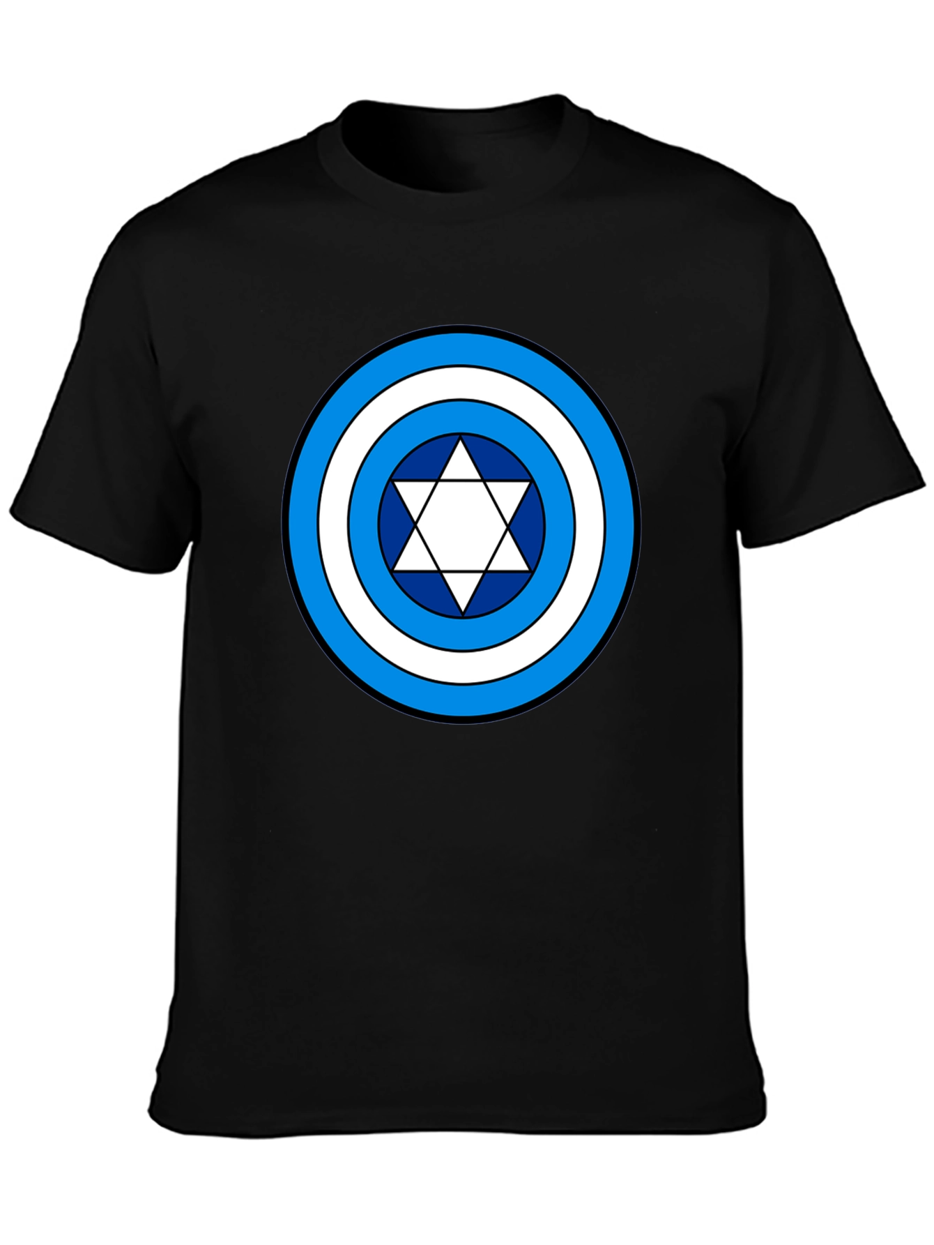 Star of David Shield Design T-Shirt