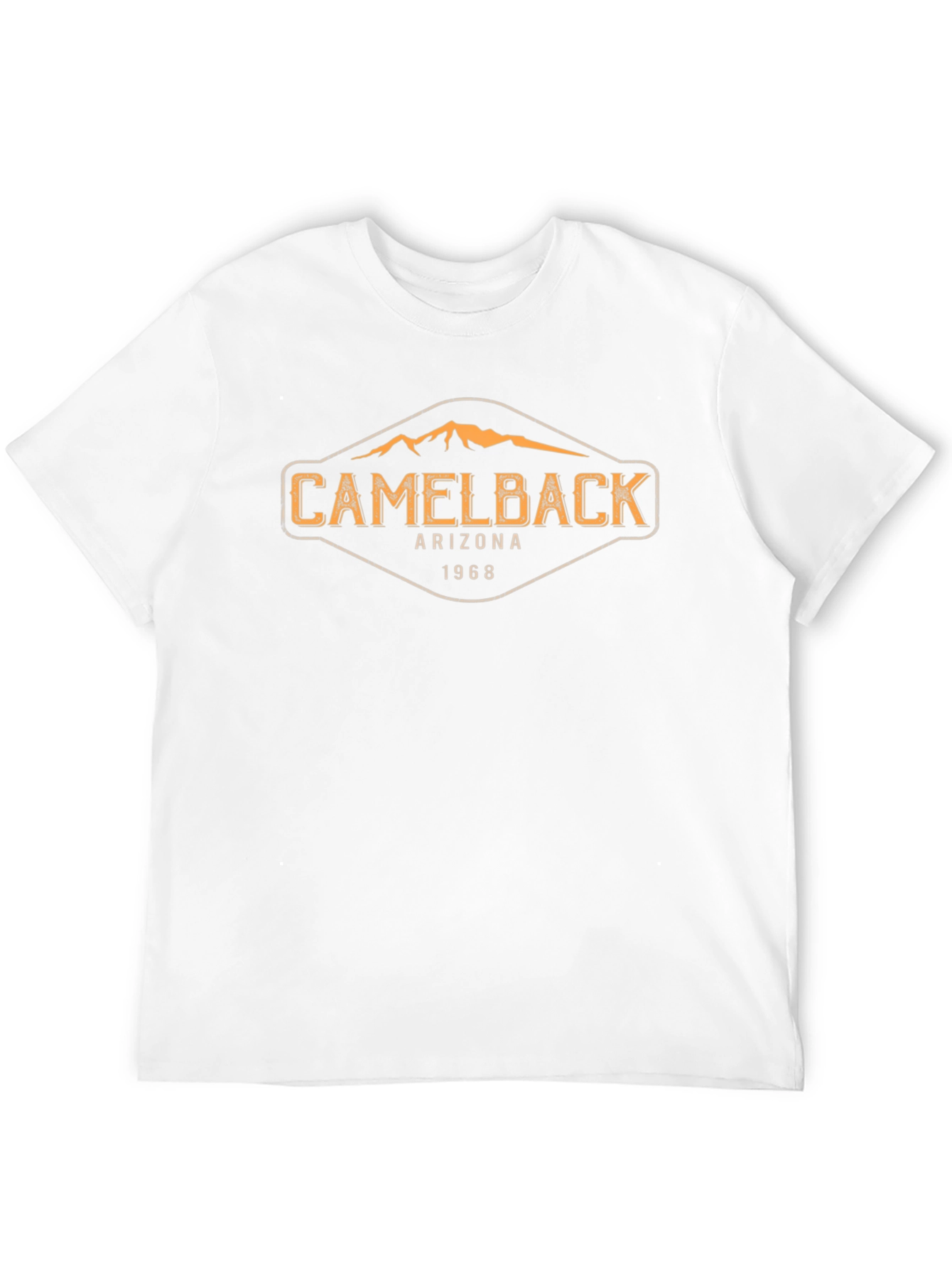 Camelback Arizona 1968 Black T-Shirt