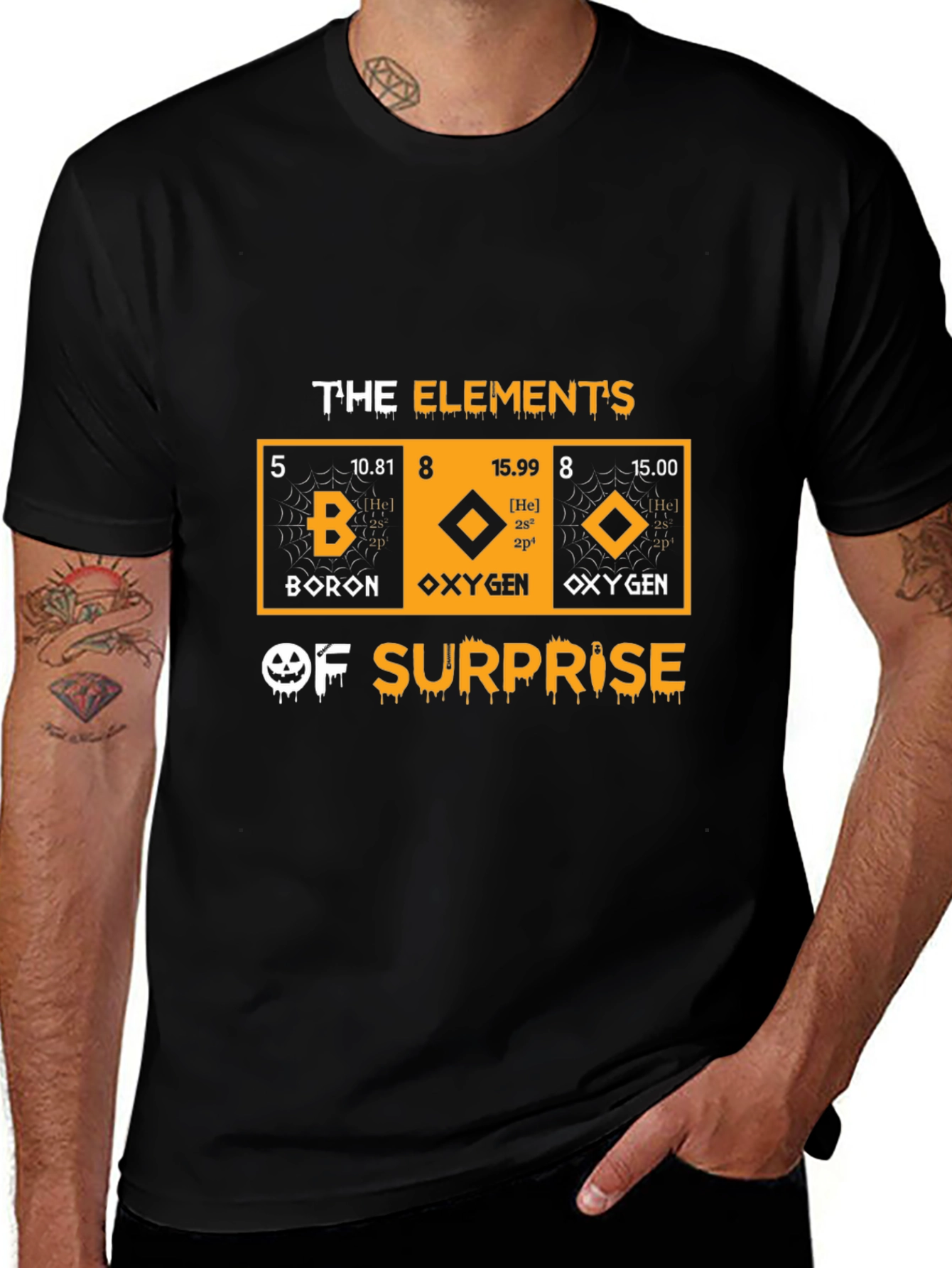 Elements of Surprise Halloween T-Shirt