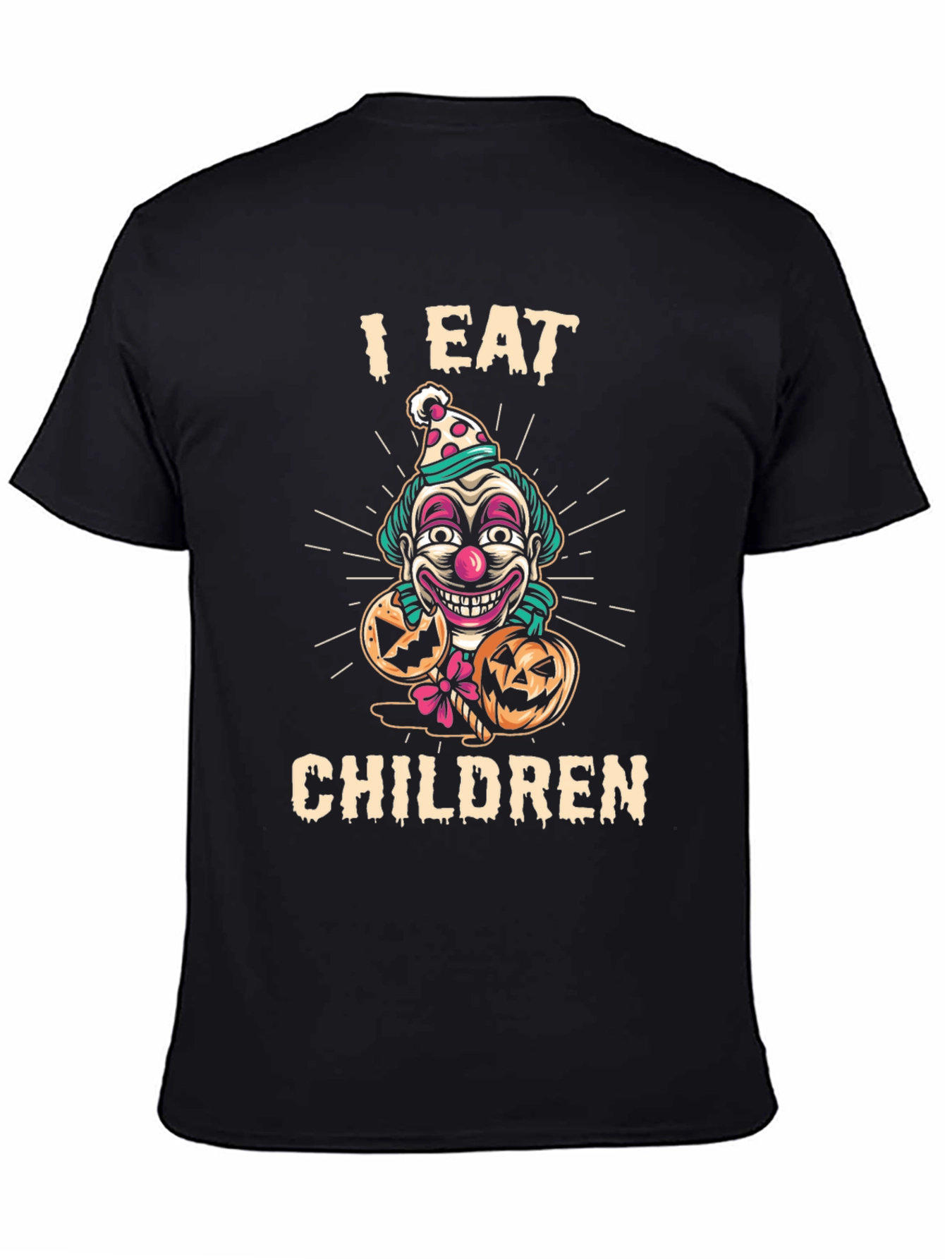 I Eat Children Clown Halloween T-Shirt
