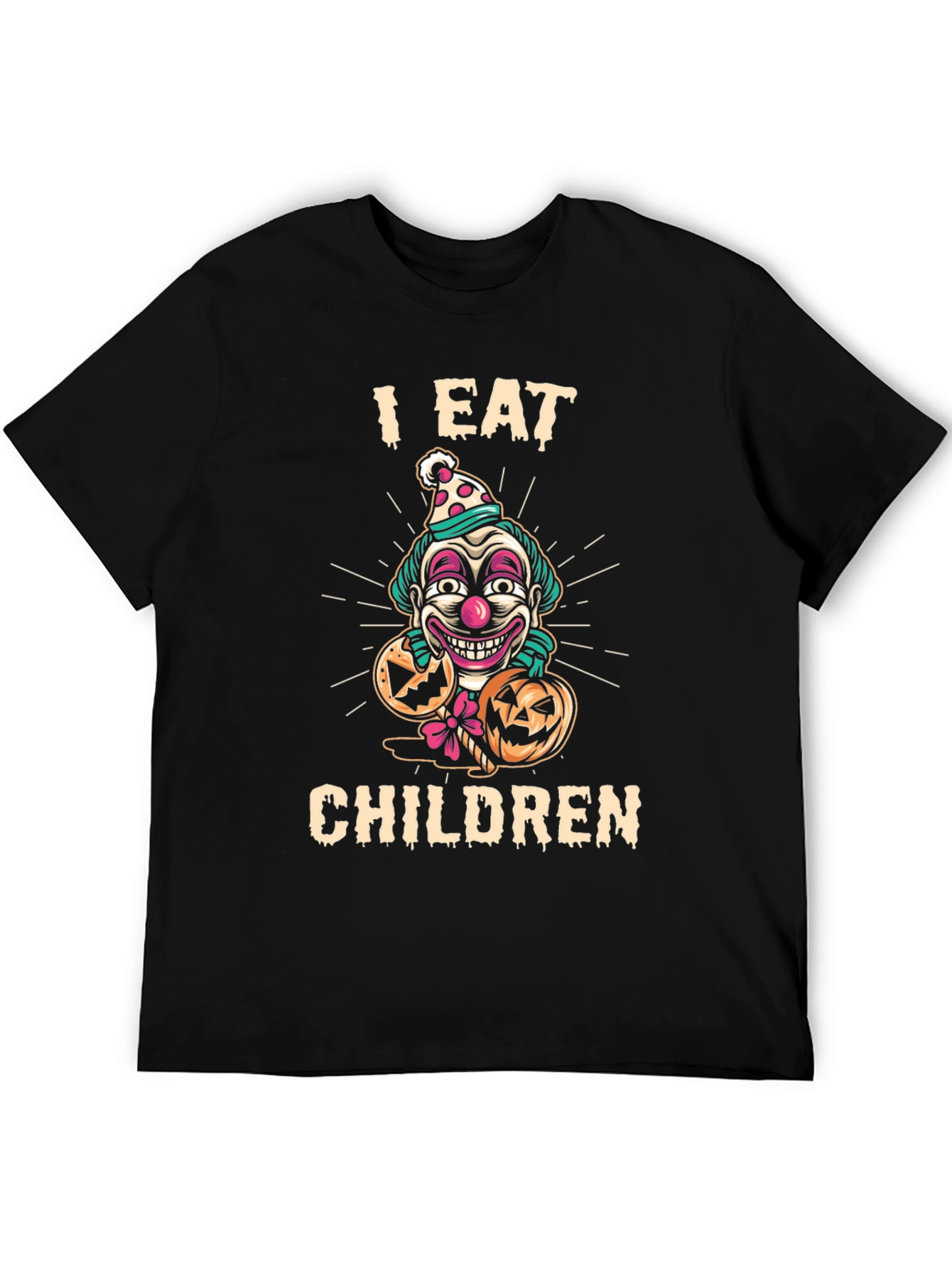 I Eat Children Clown Halloween T-Shirt