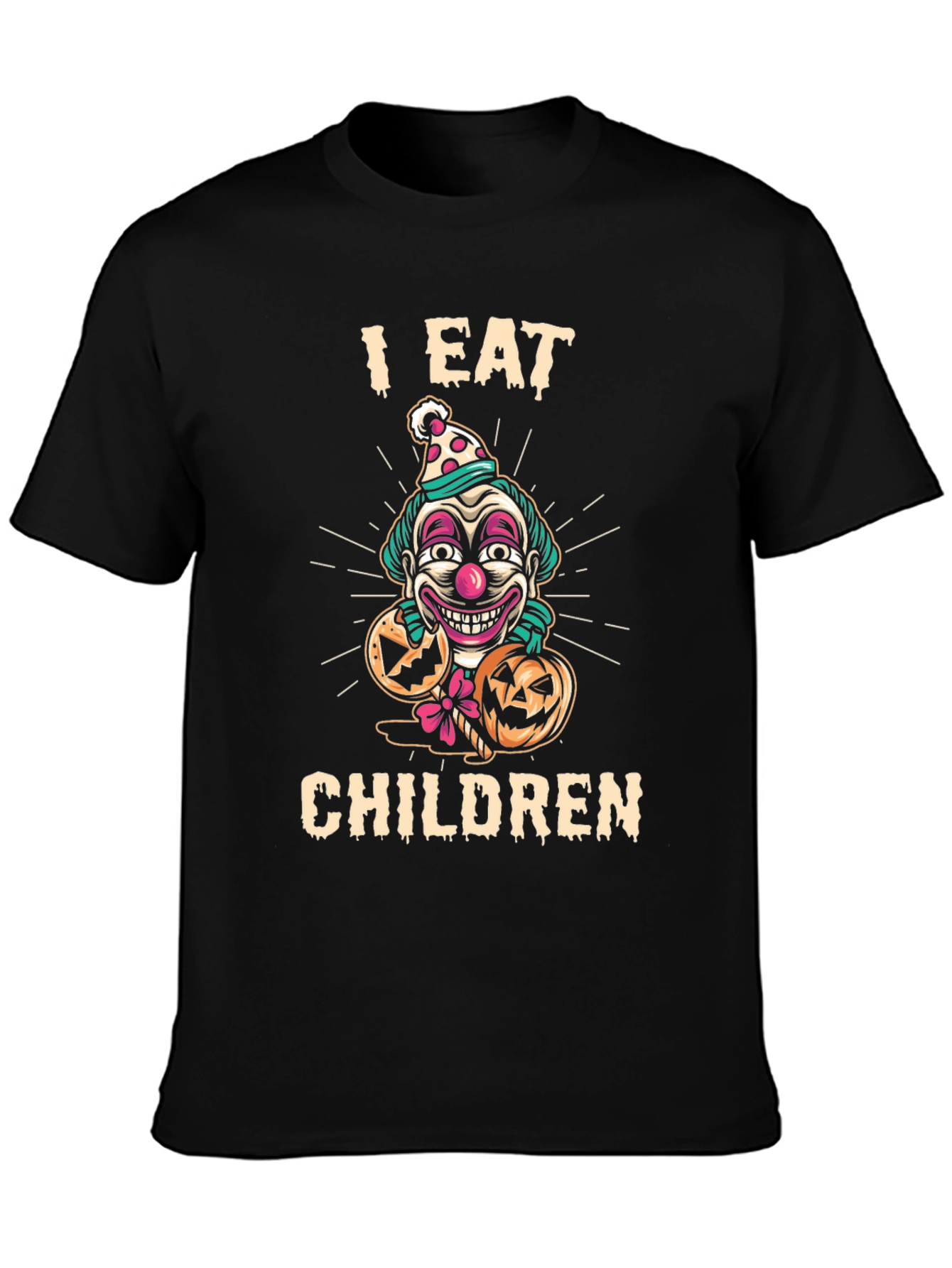 I Eat Children Clown Halloween T-Shirt